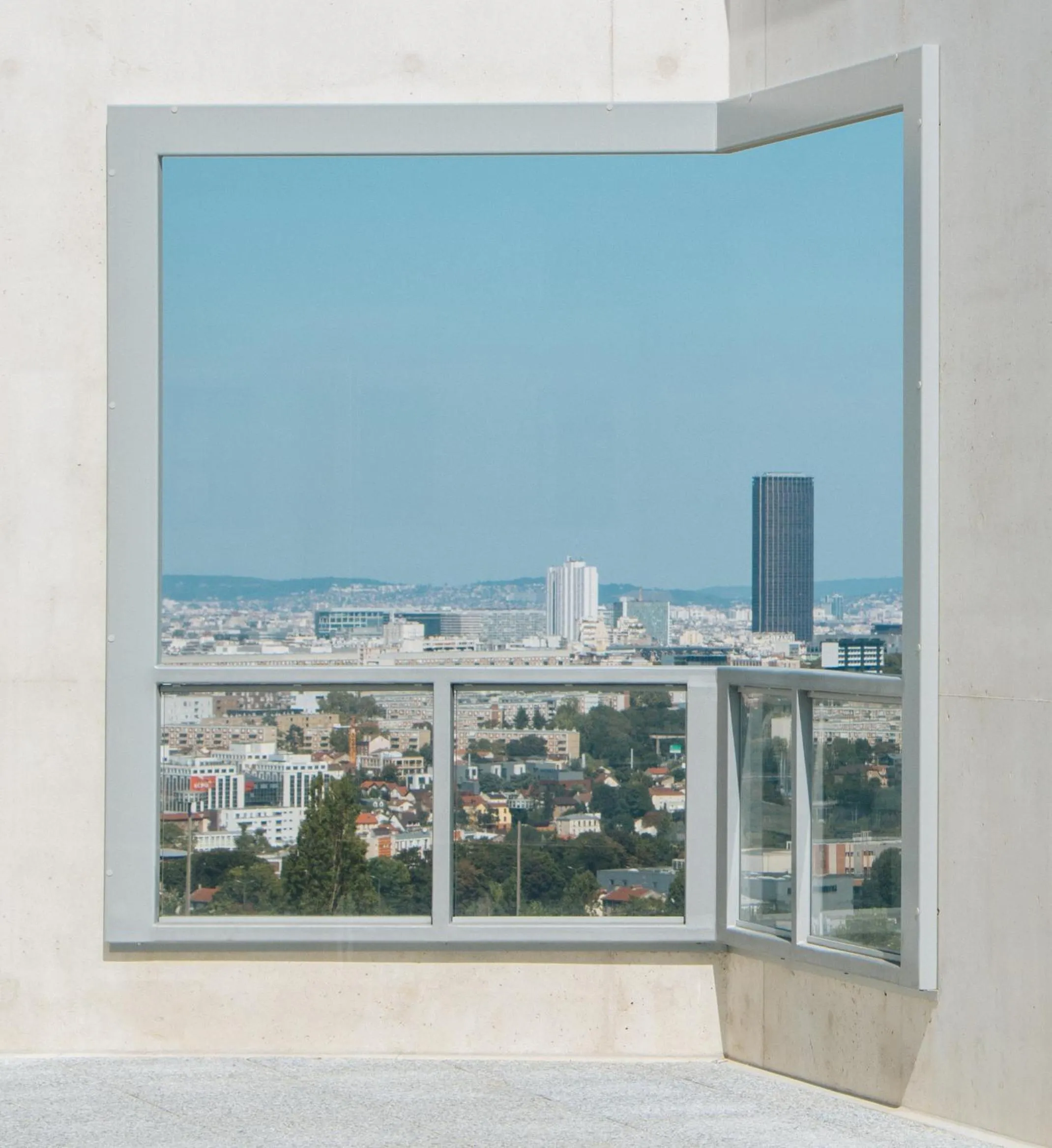 Balcony/Terrace in The Originals Résidence Paris Sud Villejuif
