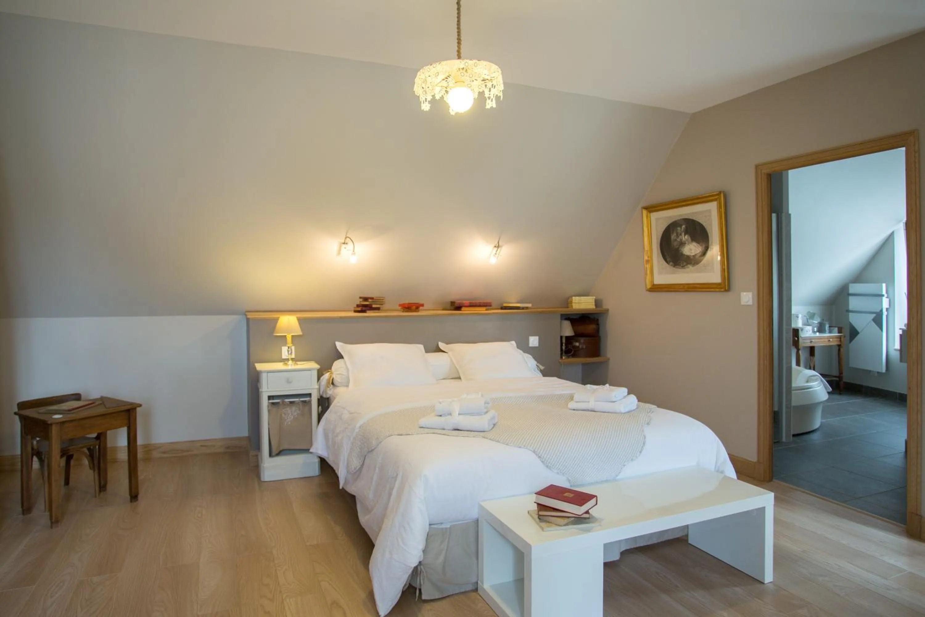 Bedroom in La Maison du Carroir