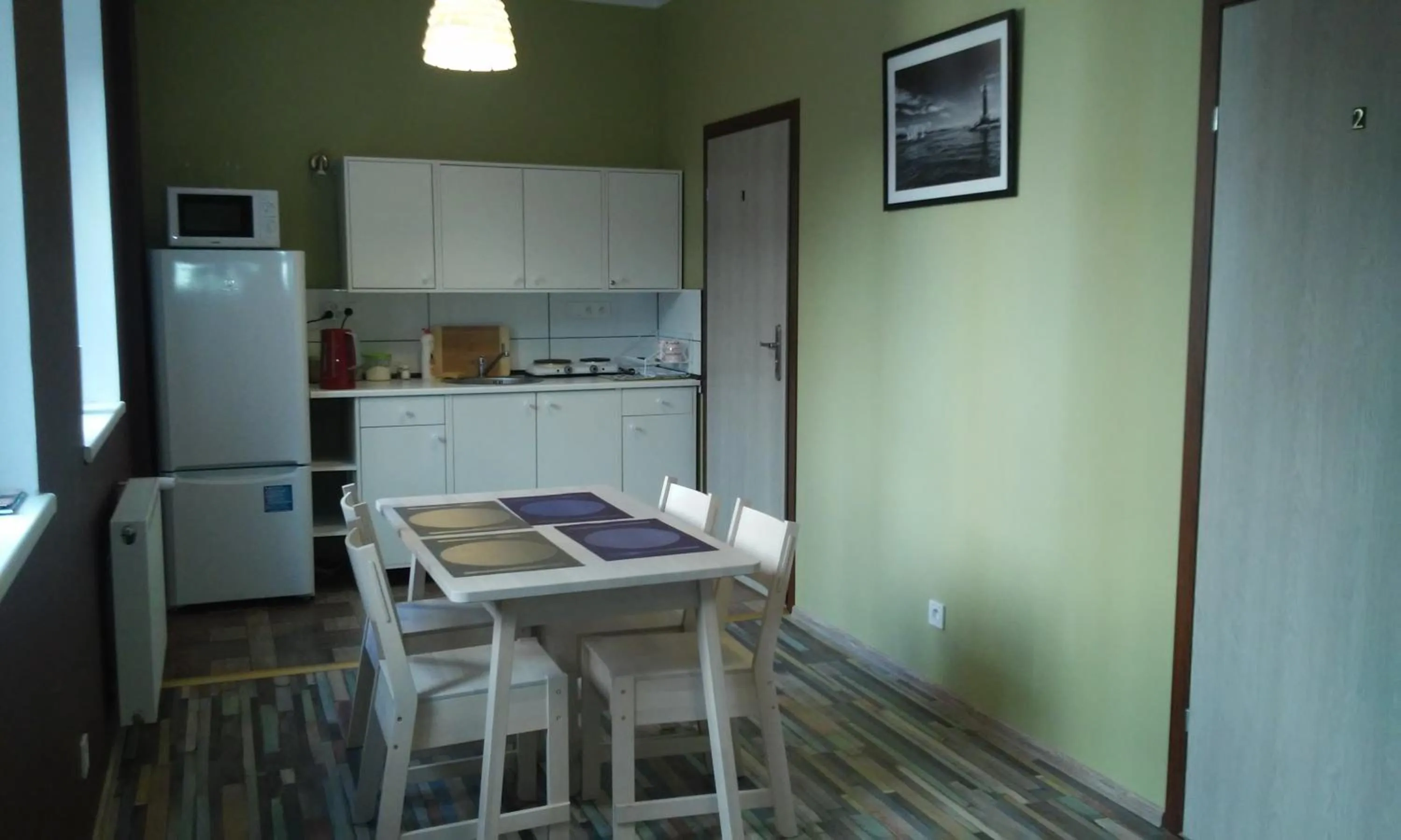 Communal kitchen in Hostel Imbir