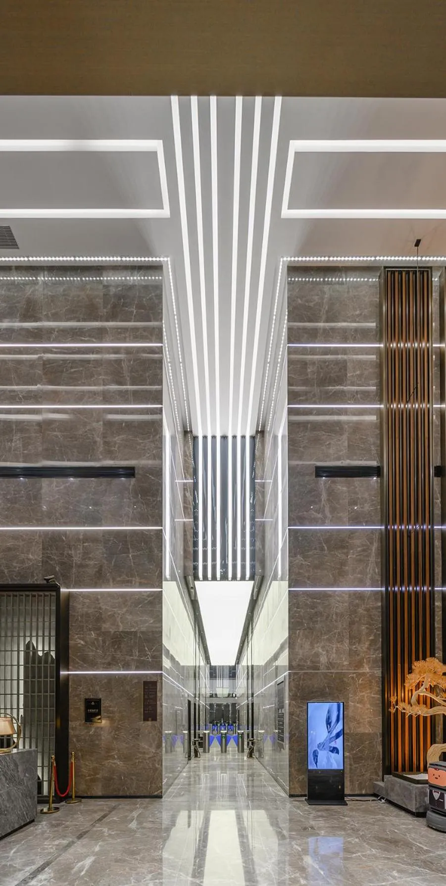 Lobby or reception in ECHENG Hotel, Nanning Wanda Plaza Convention and Exhibition Center