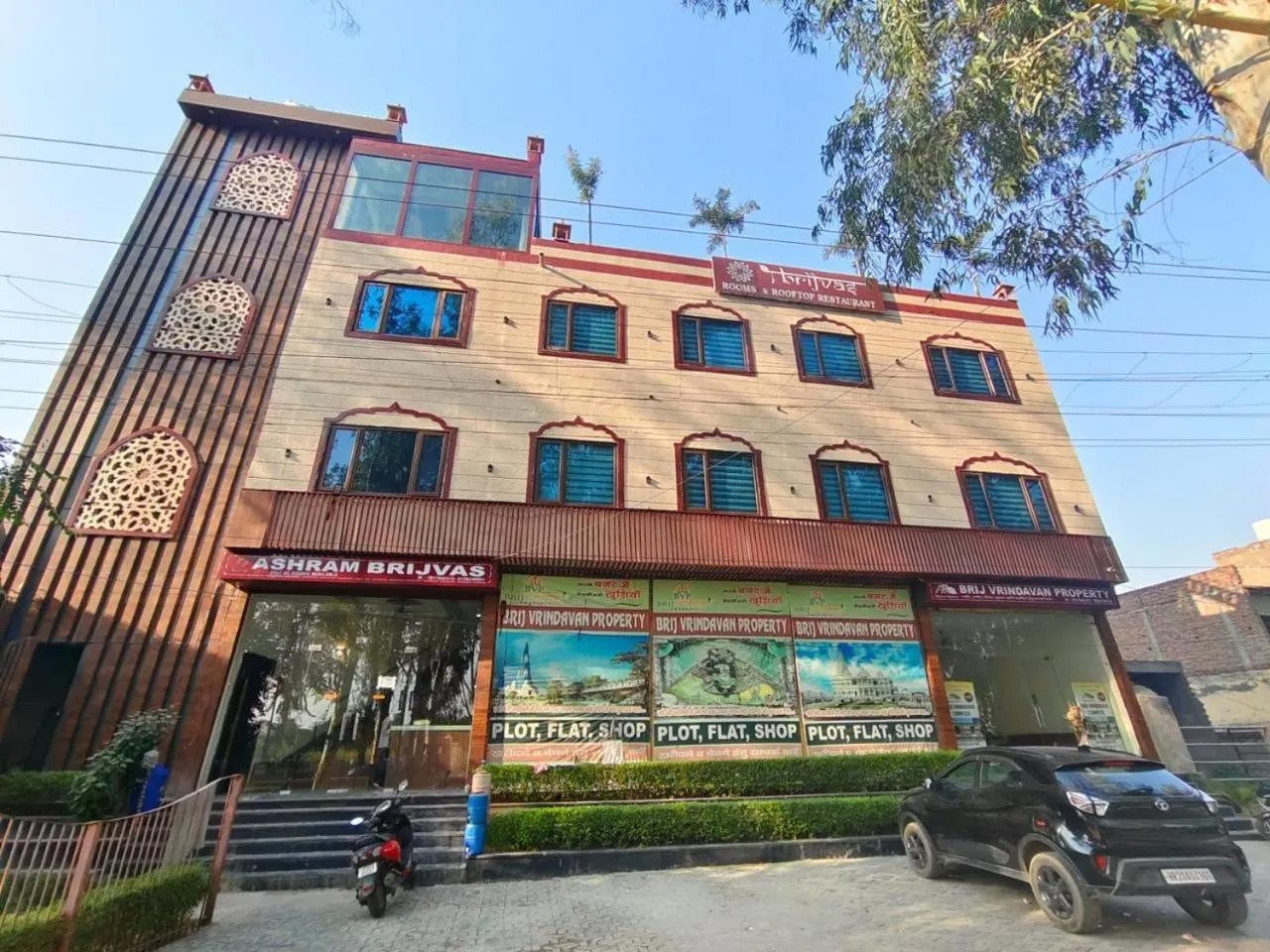 Property building in Hotel Brij Vas