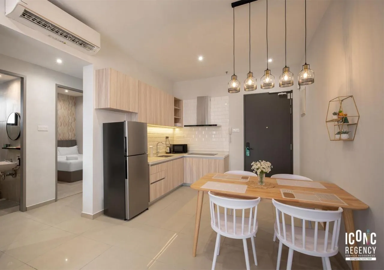 Kitchen or kitchenette in Iconic Regency Service Residences, managed by Iconic Hotel
