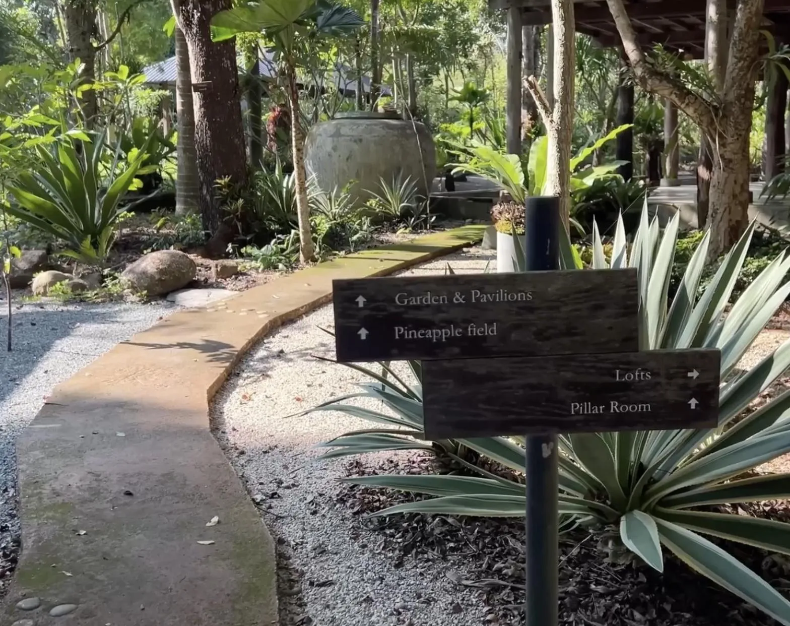 Garden in Bambuh Boutique Homestay