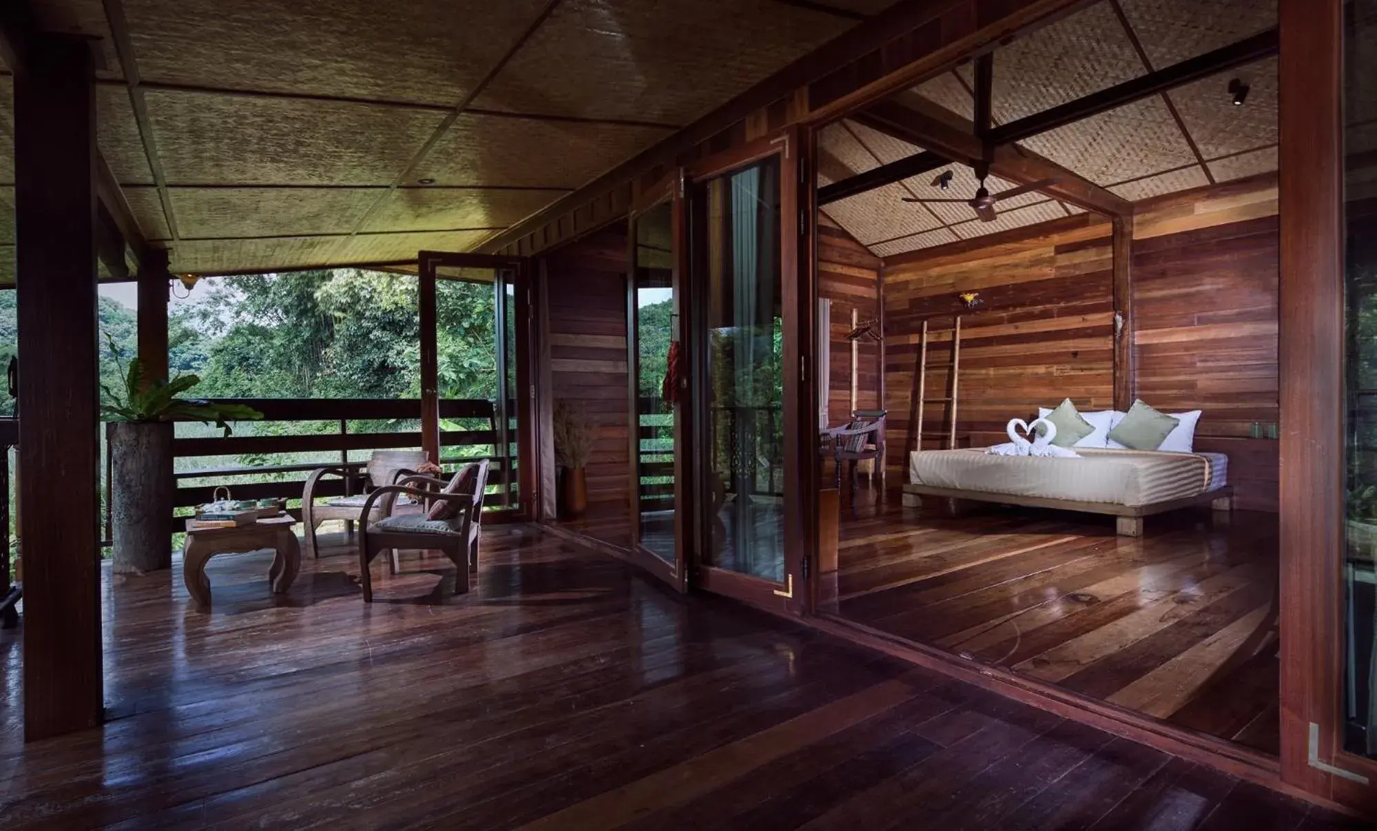 Deluxe Double Room with Balcony in Bambuh Boutique Homestay Deluxe Double Room with Balcony in Bambuh Boutique Homestay