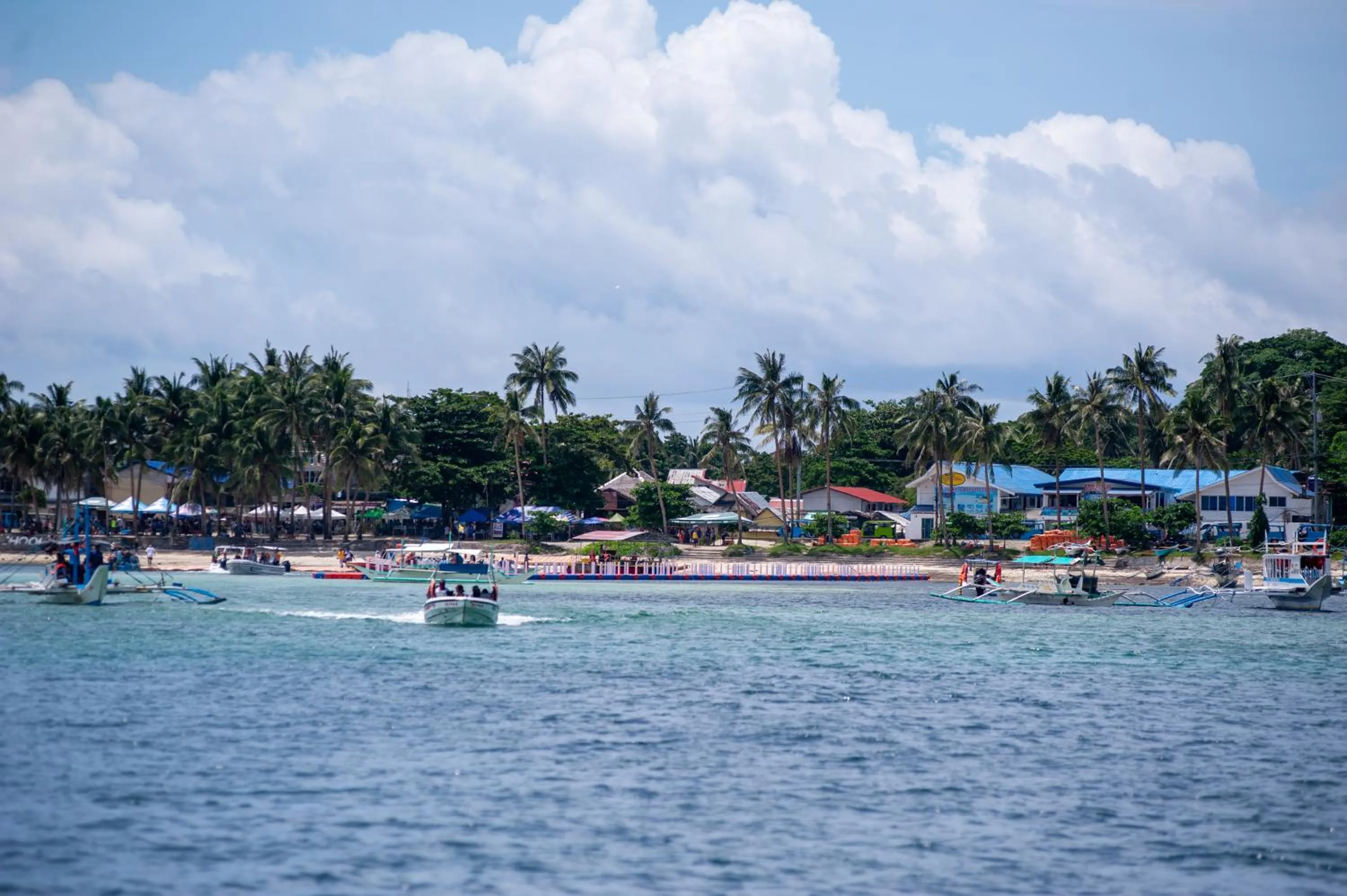 Property building in Bolabog Beach Resort