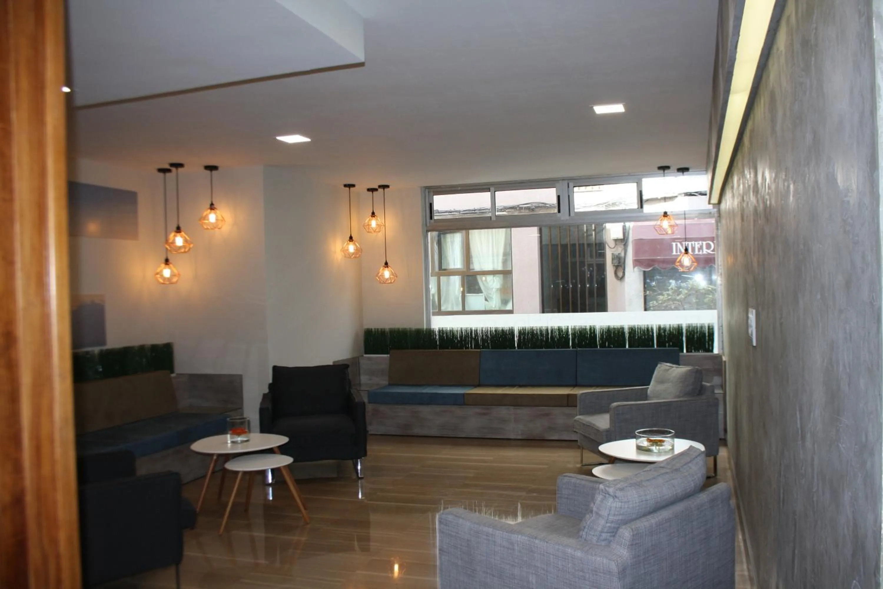 Living room in ApartHotel Idafe