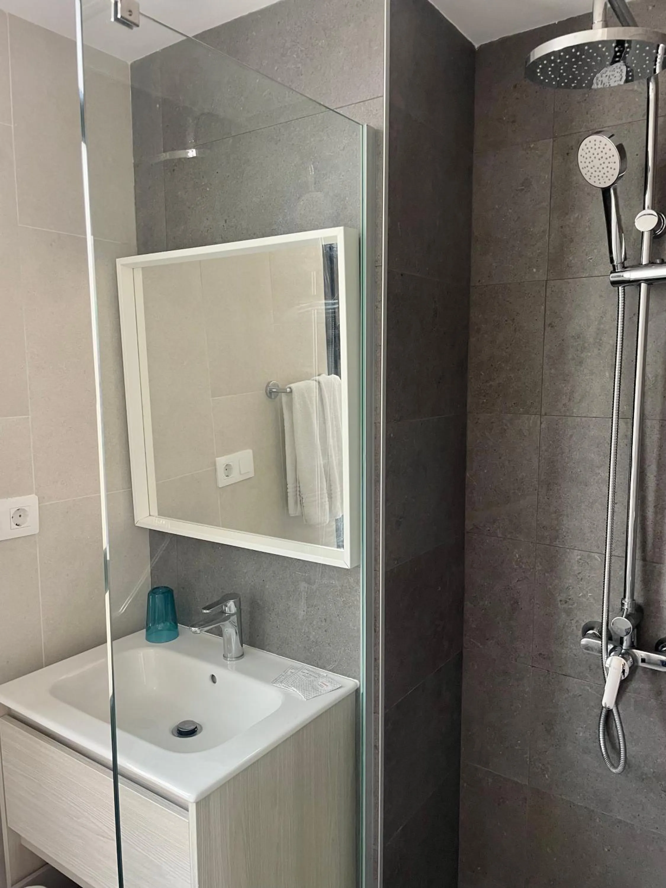 Bathroom in ApartHotel Idafe