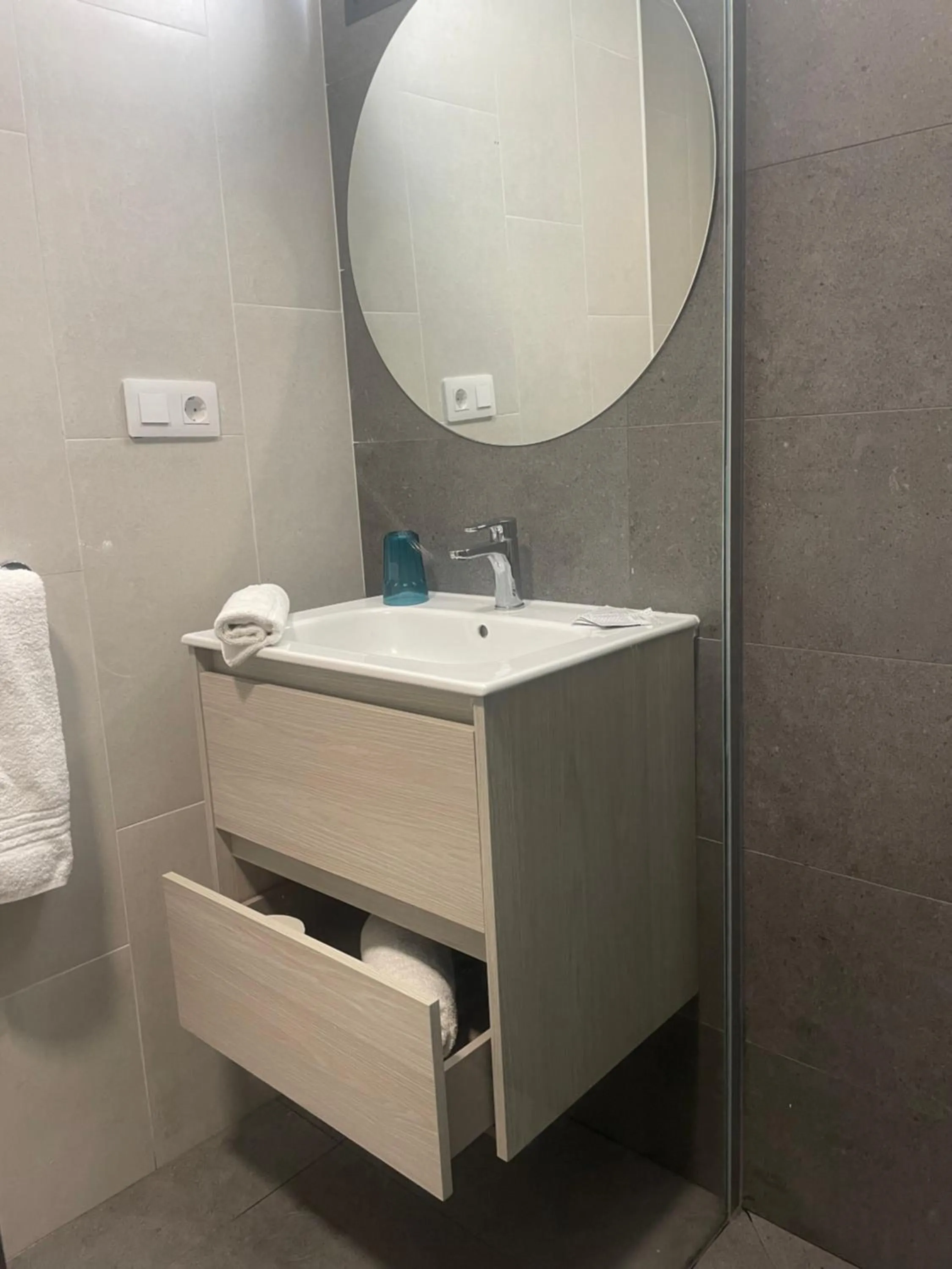 Bathroom in ApartHotel Idafe