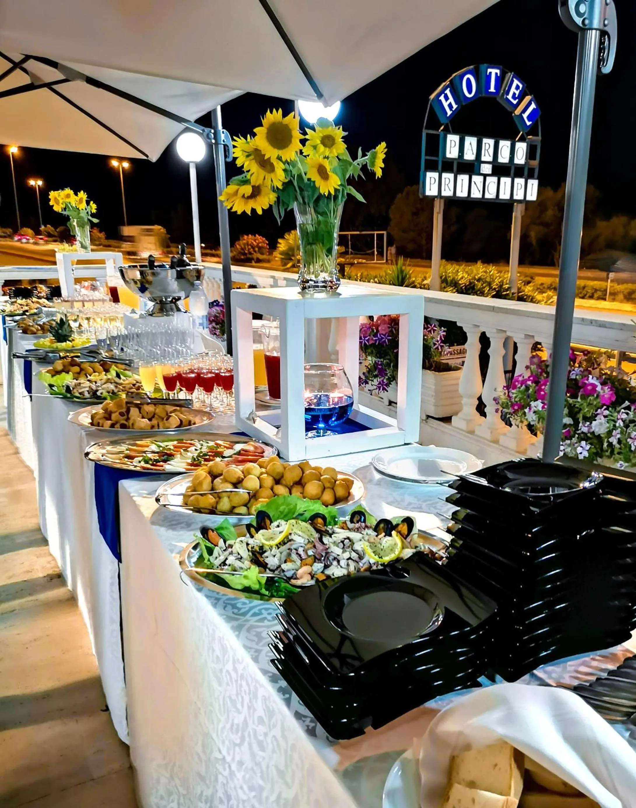 Food and drinks in Hotel Parco Dei Principi