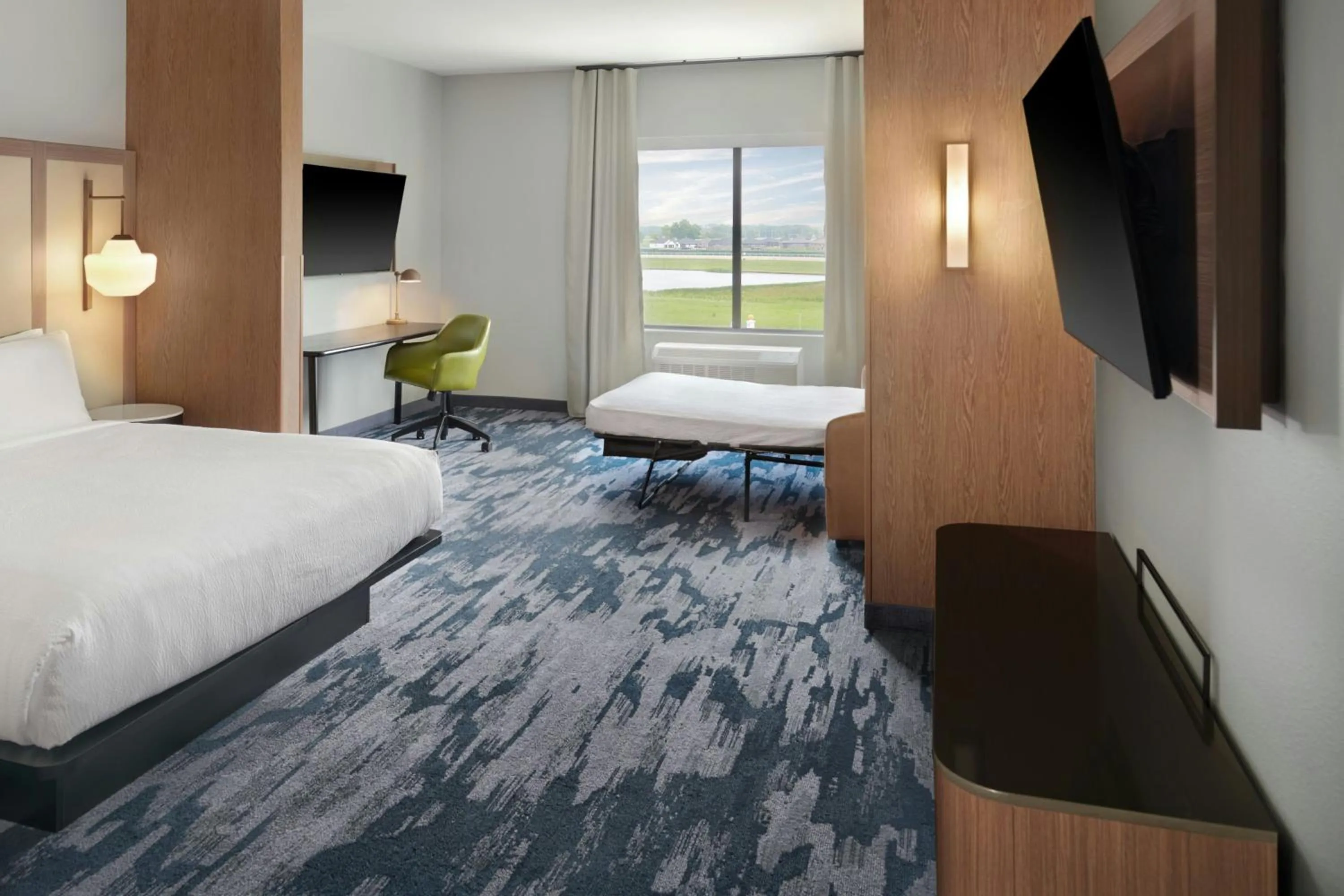 Bedroom, Bed in Fairfield by Marriott Inn & Suites Columbus