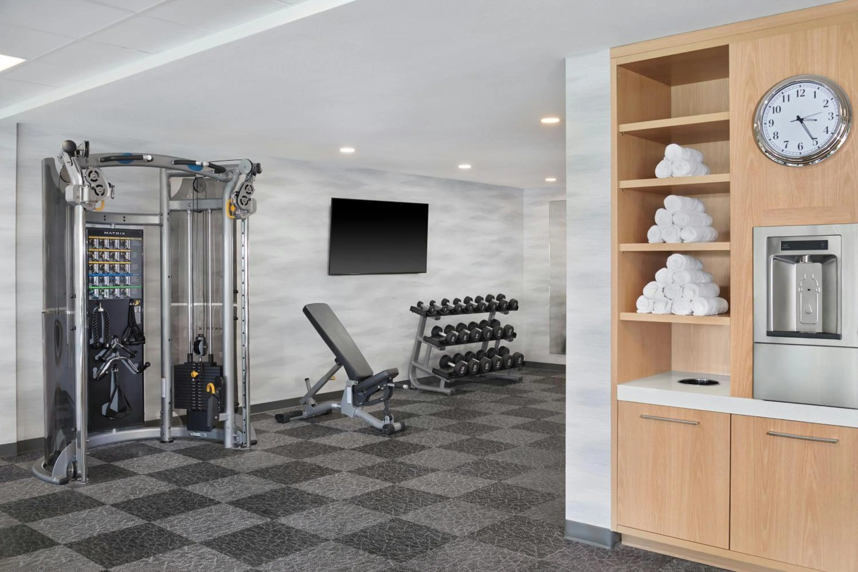 Fitness centre/facilities in TownePlace Suites by Marriott Columbus