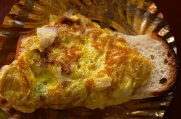 Breakfast in Woodpecker Apartments Hauz khas