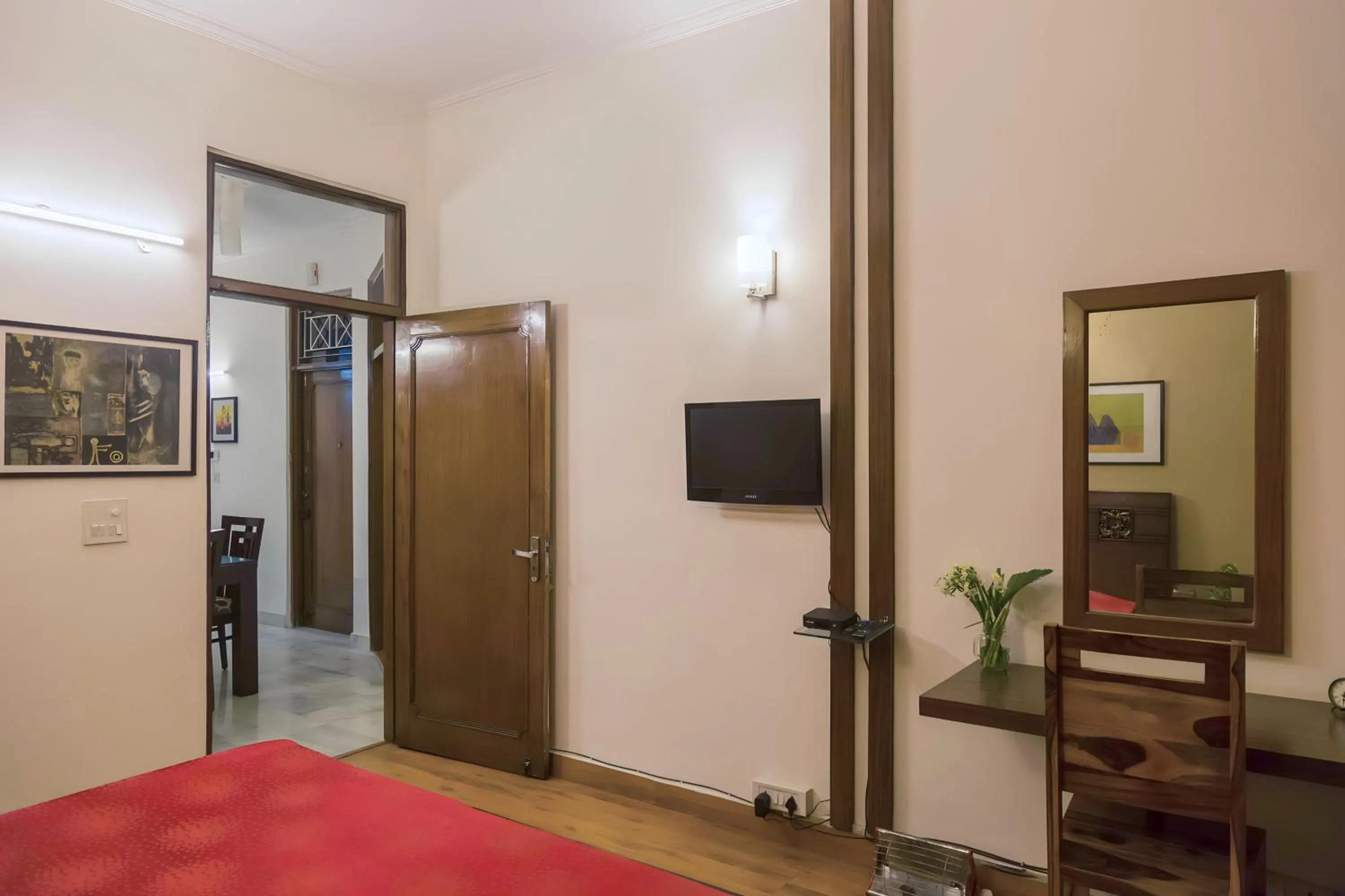 Bed in Woodpecker Apartments Hauz khas