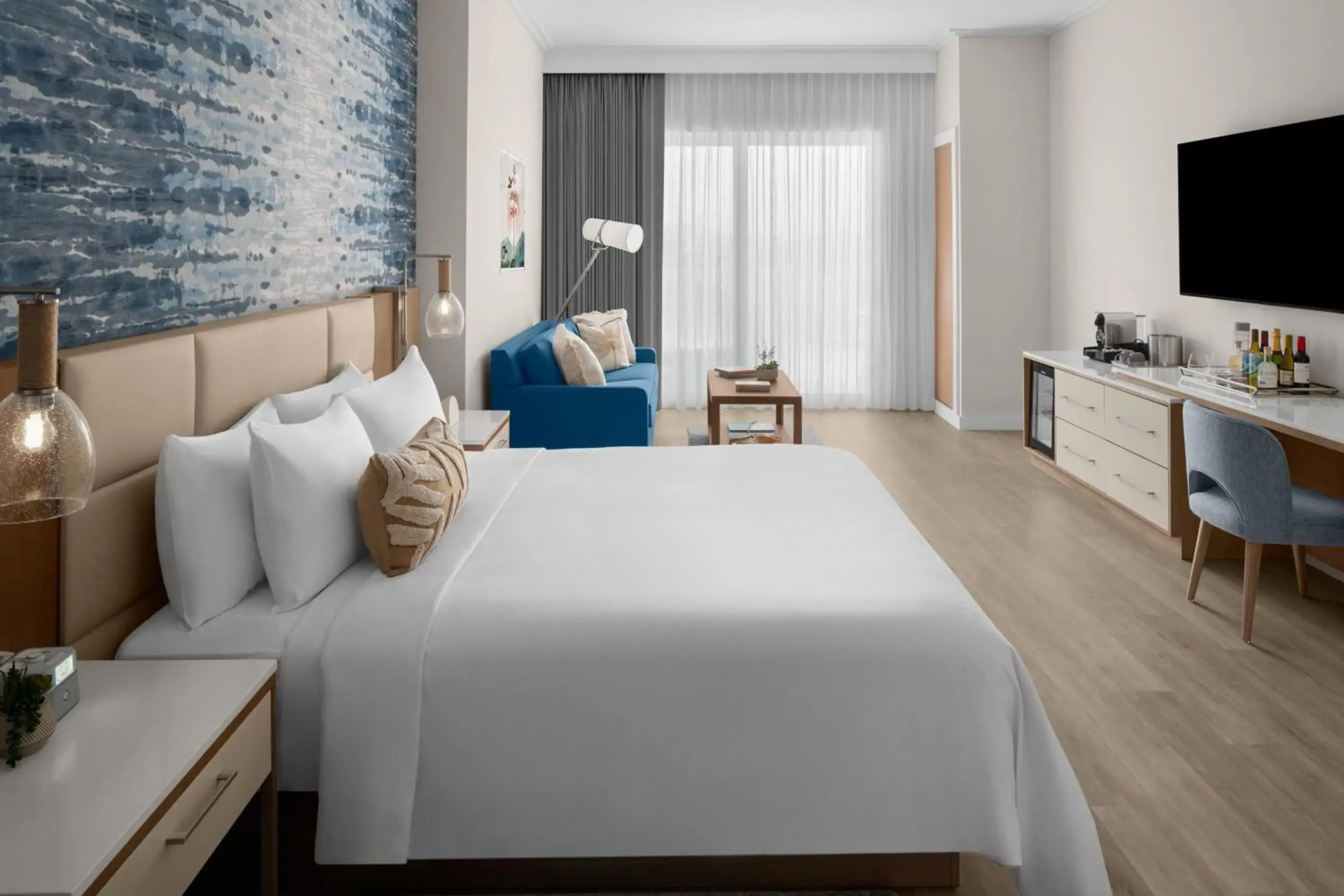 King Room with Pool View in The Belgrove Resort & Spa, West Palm Beach, Autograph Collection King Room with Pool View in The Belgrove Resort & Spa, West Palm Beach, Autograph Collection