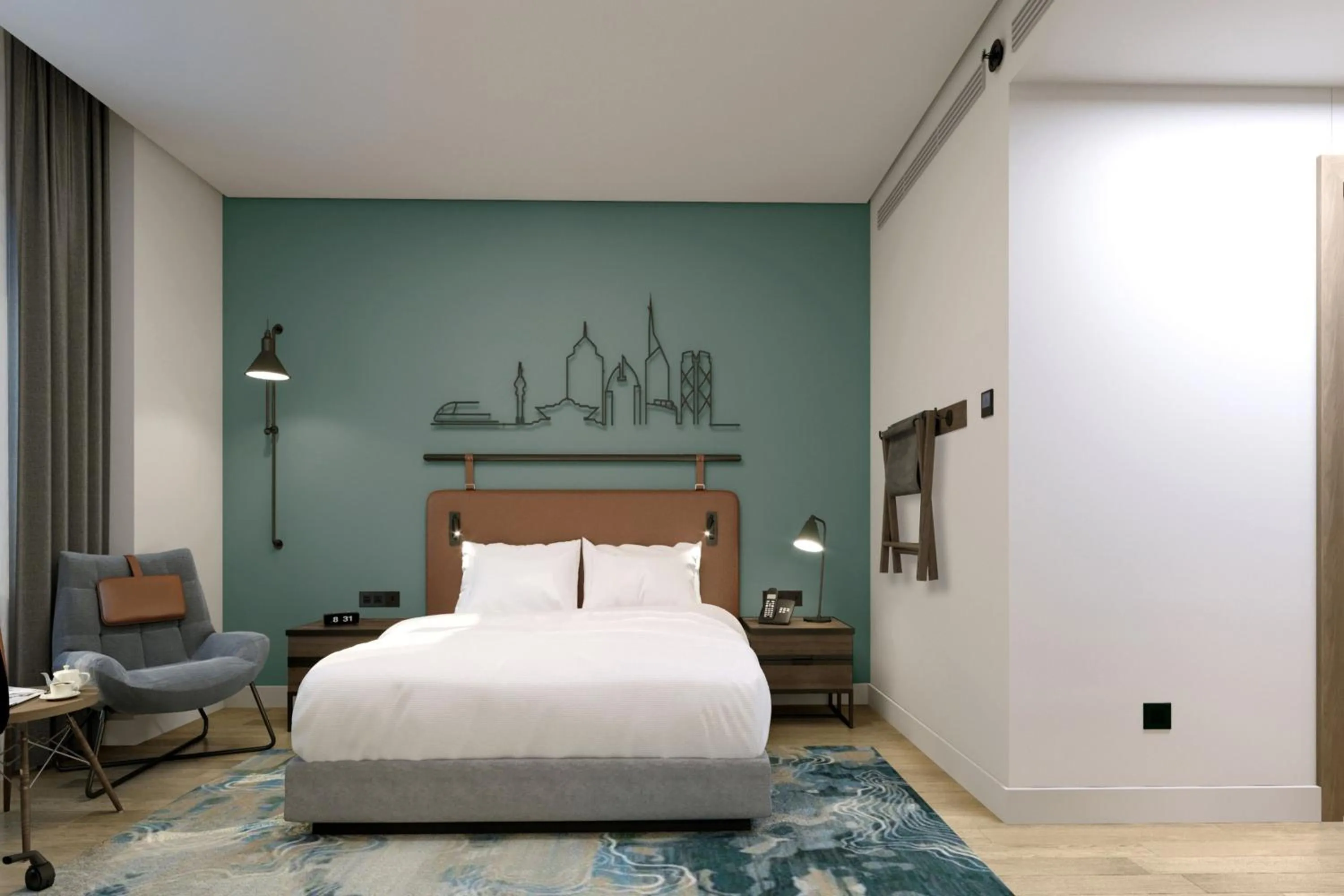 Photo of the whole room, Bed in Four Points by Sheraton King Abdulaziz Road