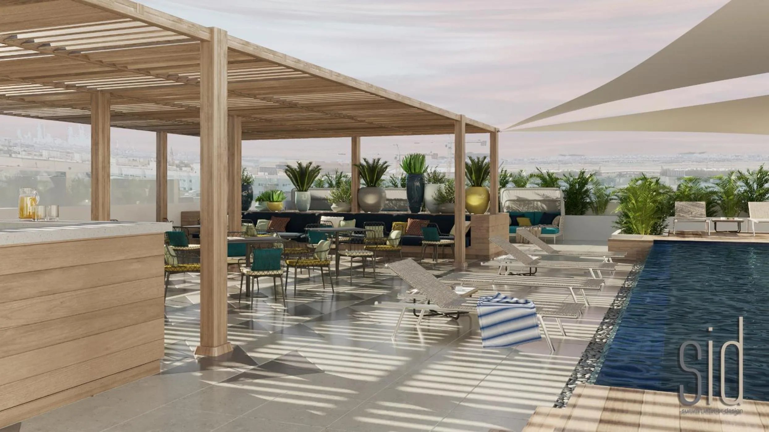 Pool view in Four Points by Sheraton King Abdulaziz Road