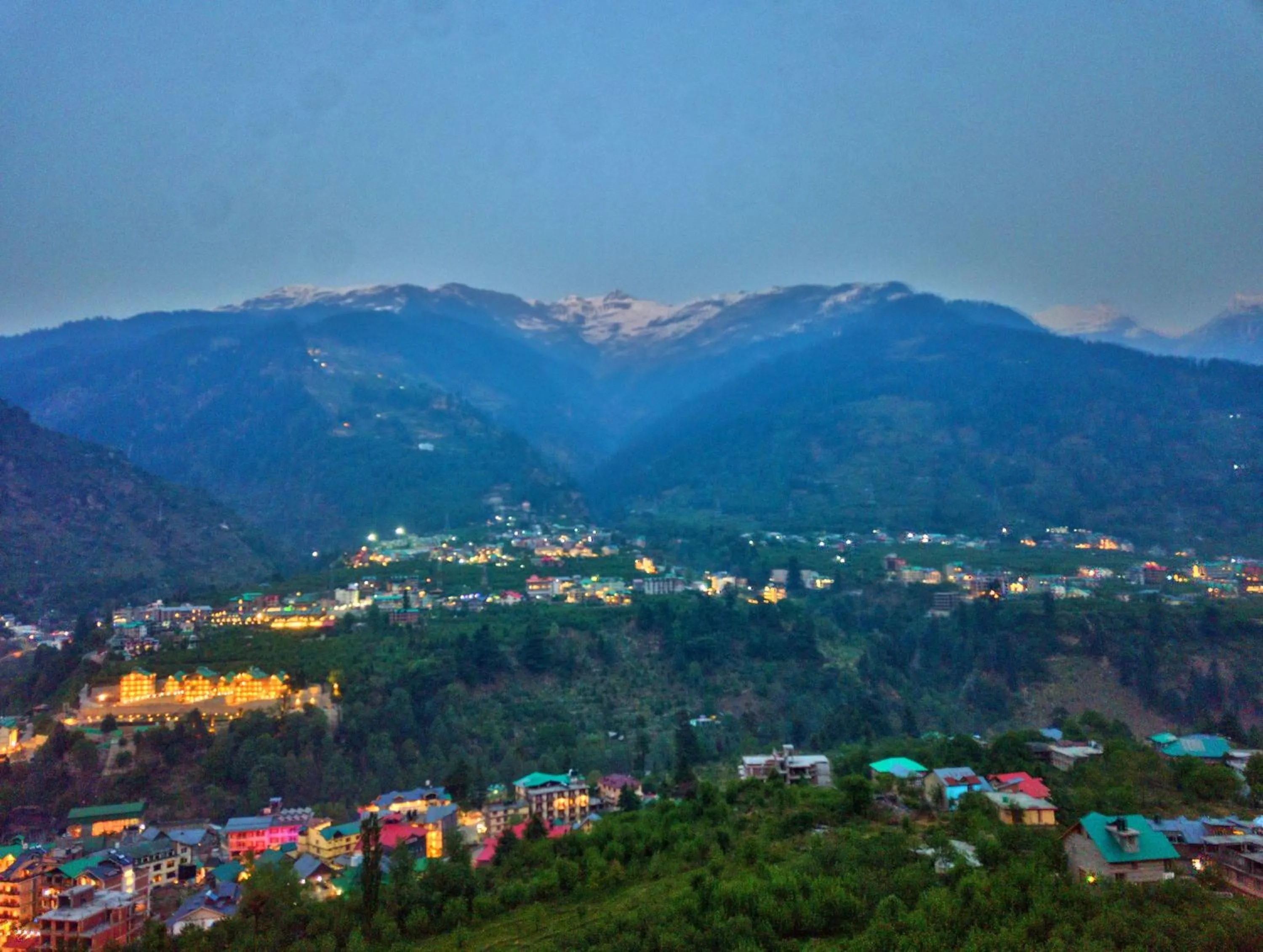 Mountain view in Swastik Grand Manali