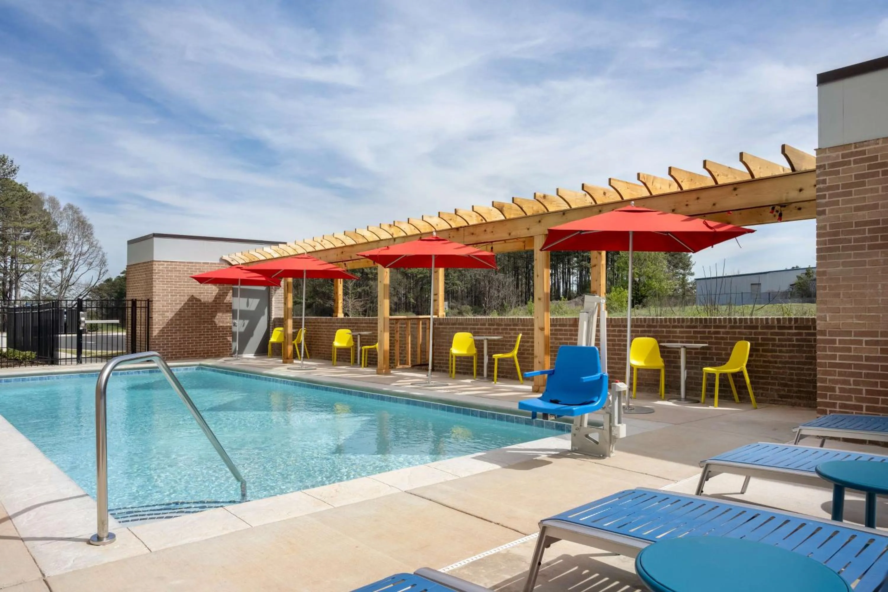 Pool view in Home2 Suites By Hilton Conyers Atlanta