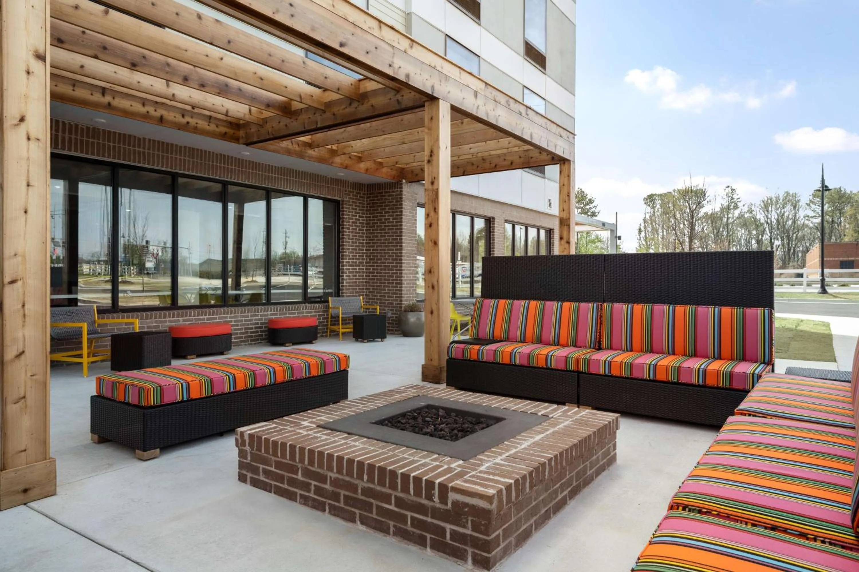 Patio in Home2 Suites By Hilton Conyers Atlanta