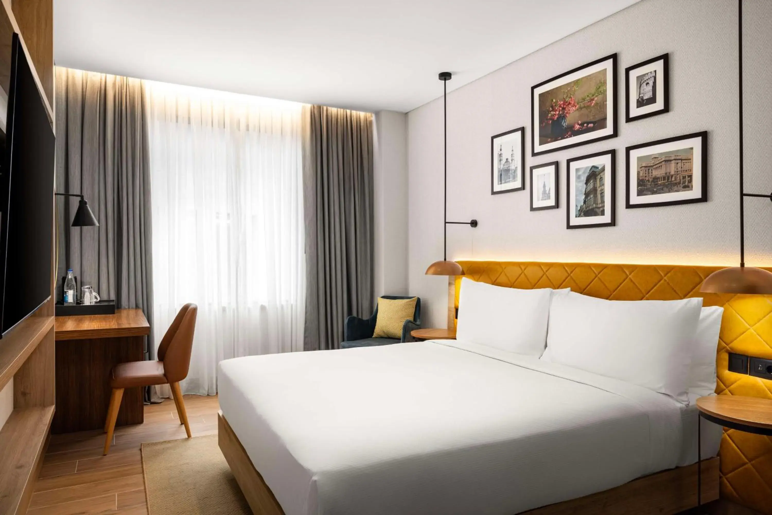 King Room with Atrium View in Hilton Garden Inn Baku King Room with Atrium View in Hilton Garden Inn Baku