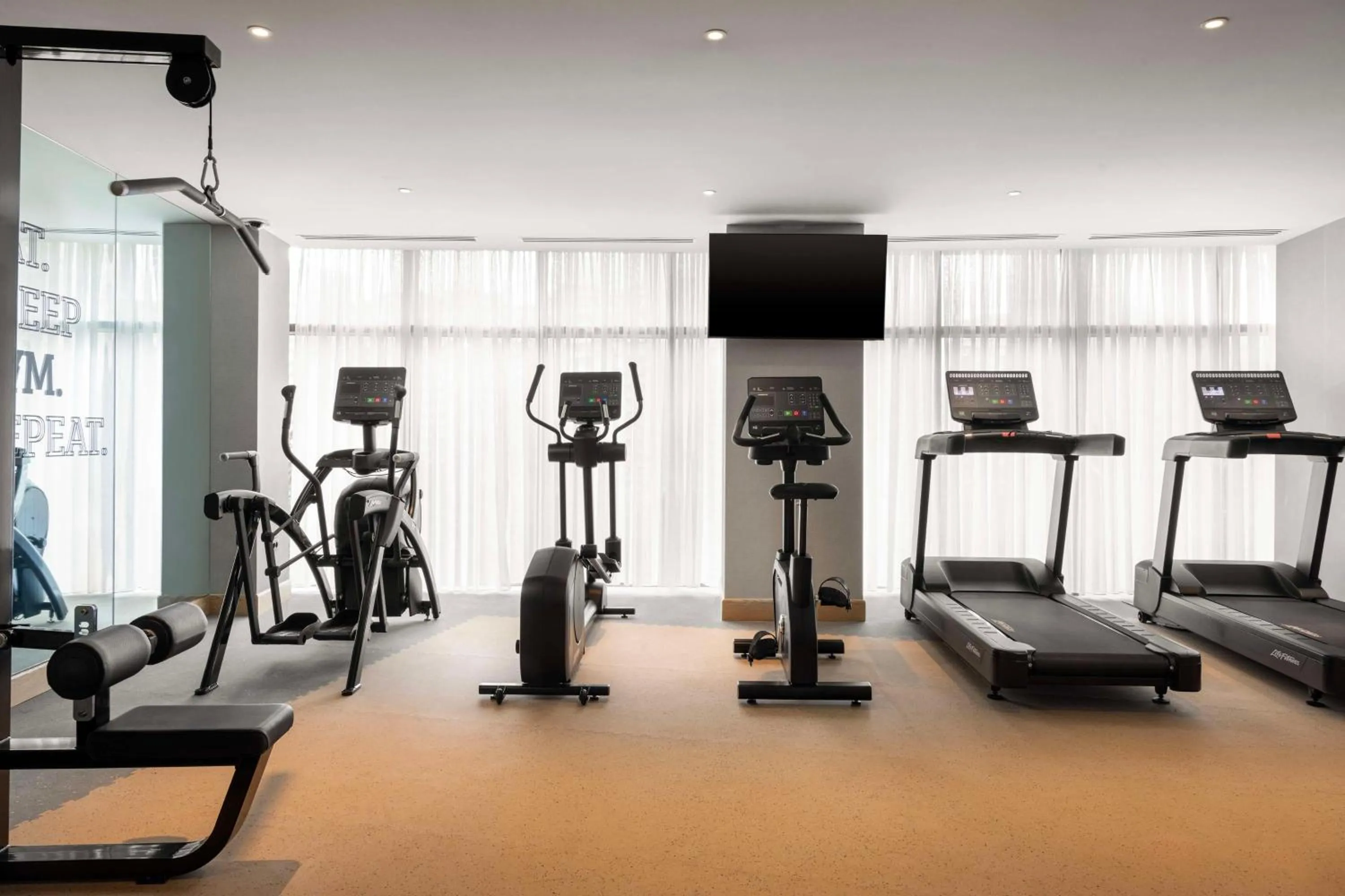 Fitness centre/facilities in Hilton Garden Inn Baku