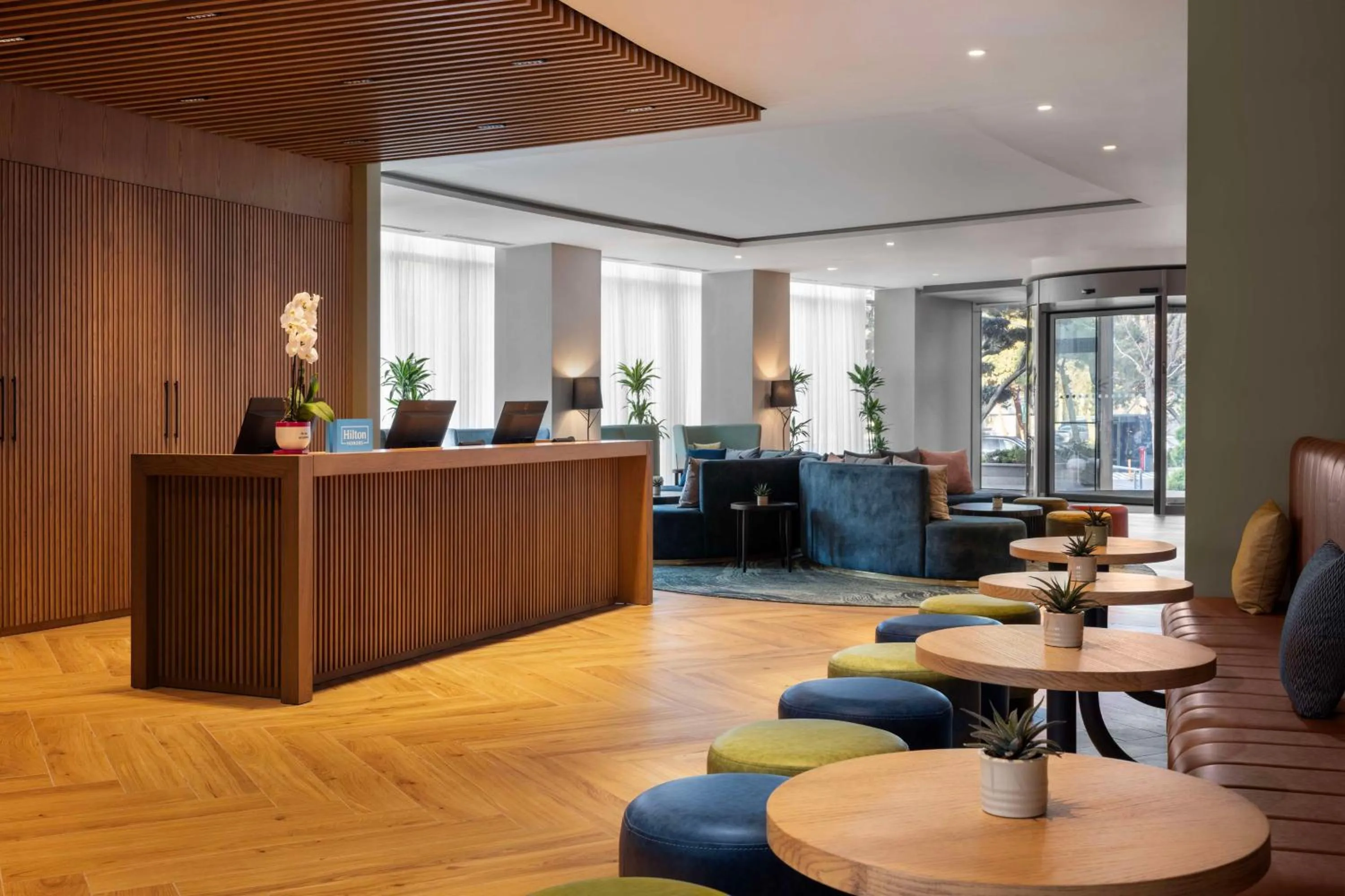 Lobby or reception in Hilton Garden Inn Baku