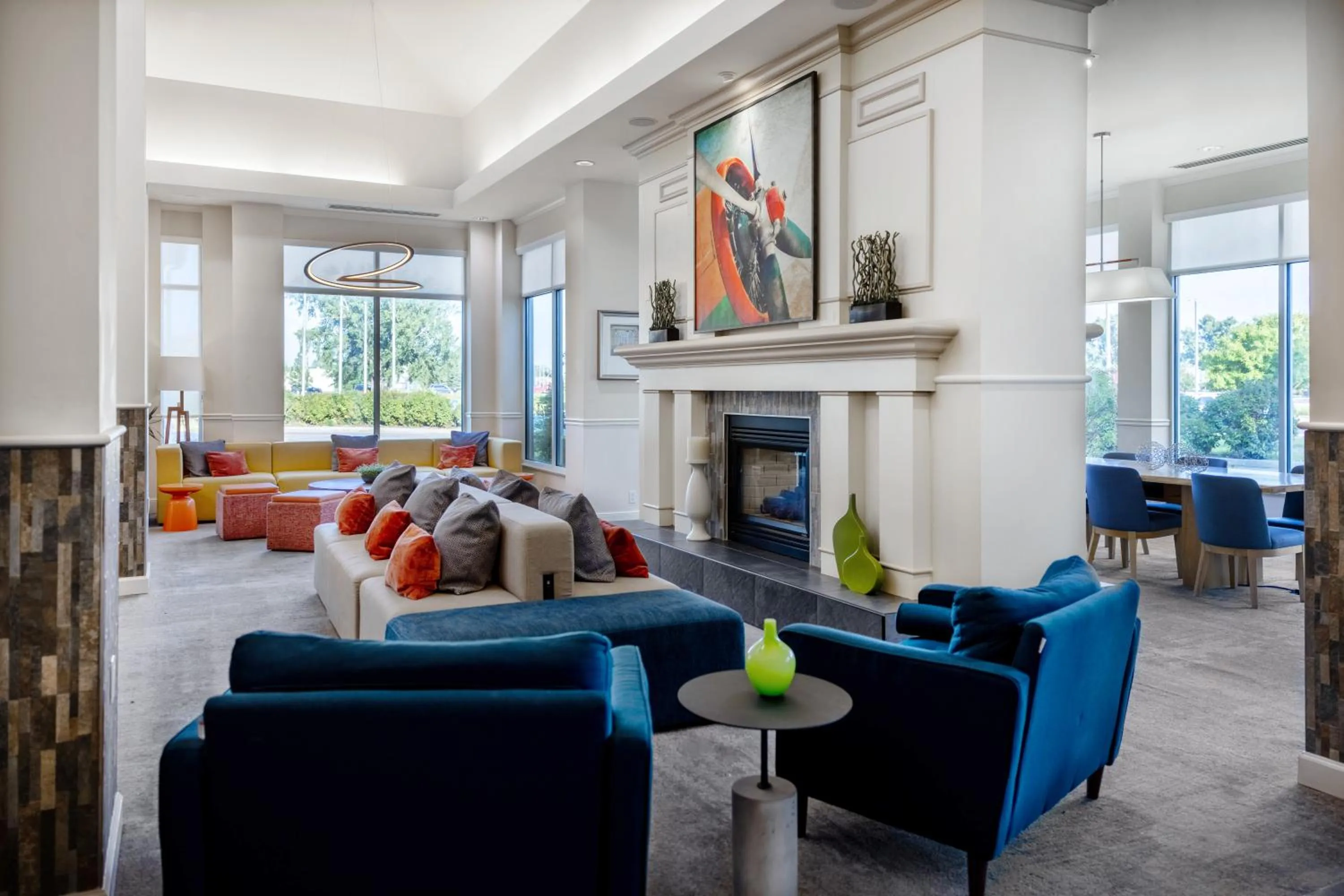 Lobby or reception in Hilton Garden Inn Grand Forks-Und