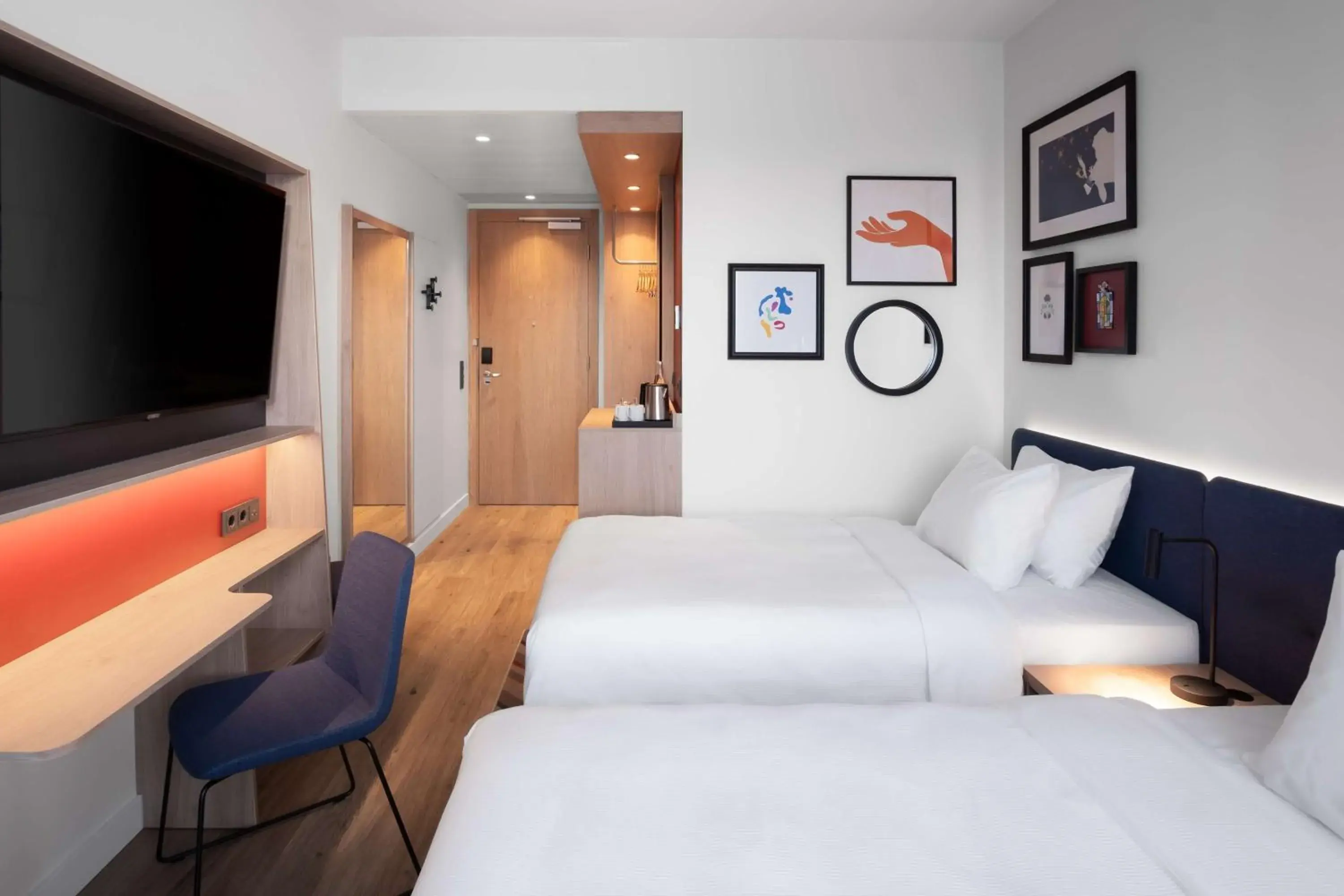 Twin Room in Hampton By Hilton Tallinn Twin Room in Hampton By Hilton Tallinn