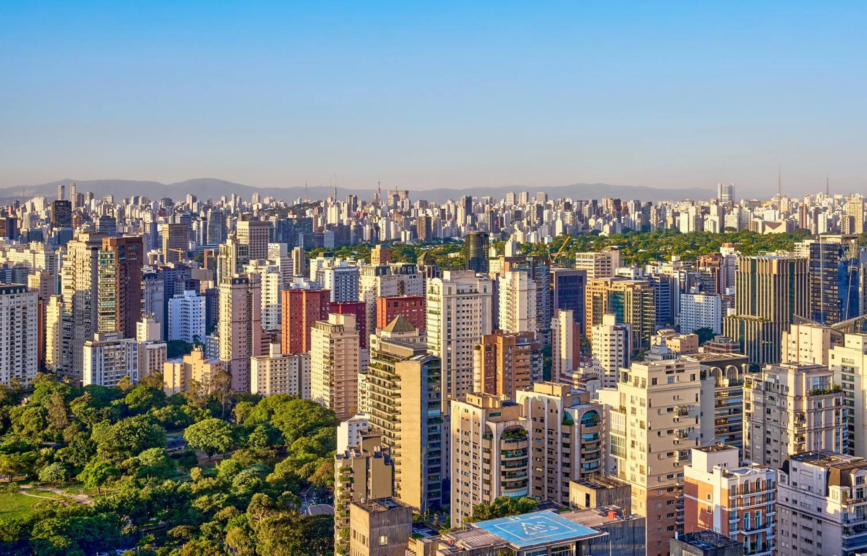City view in W Sao Paulo