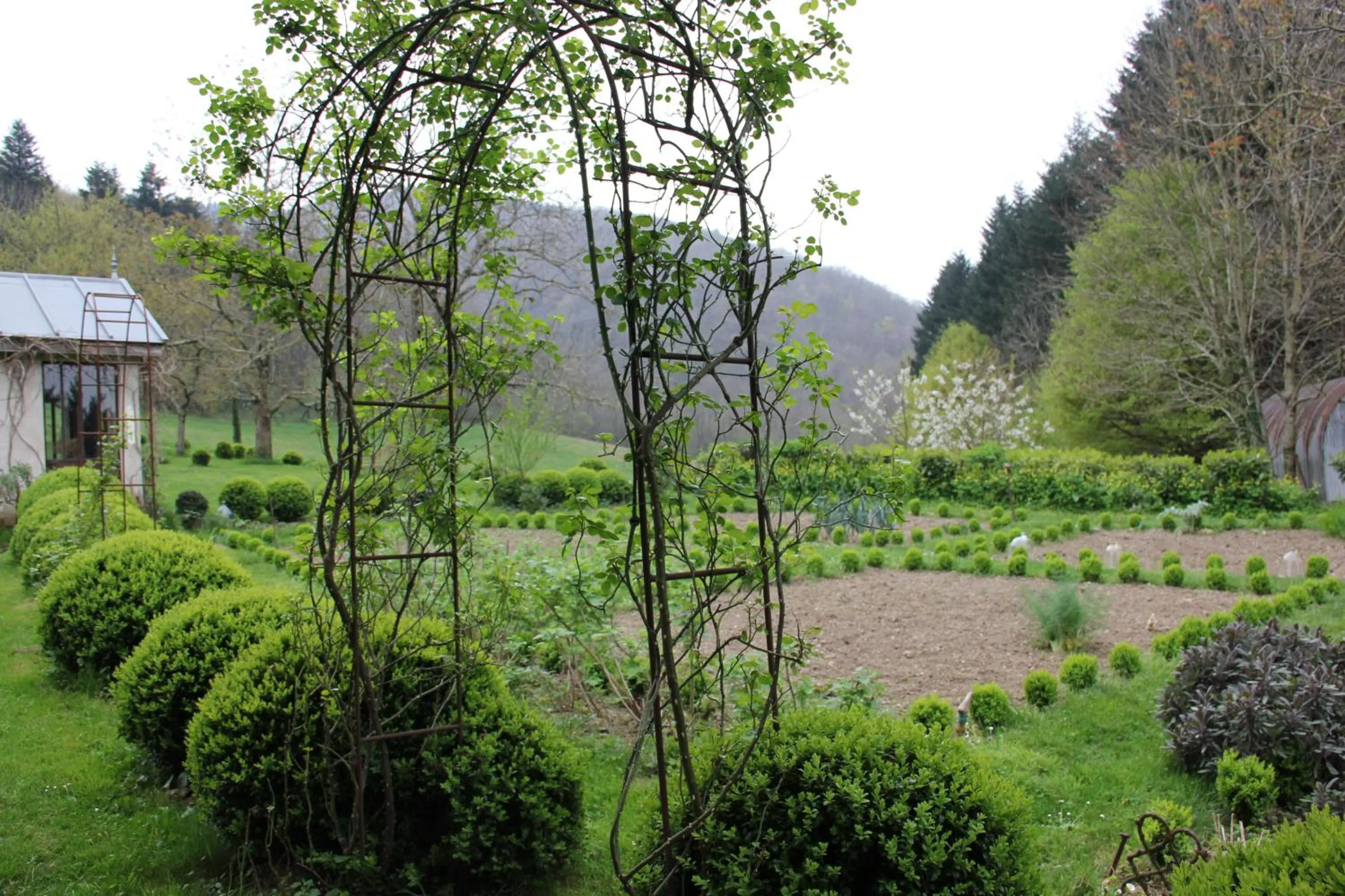 Garden in La Hulotte