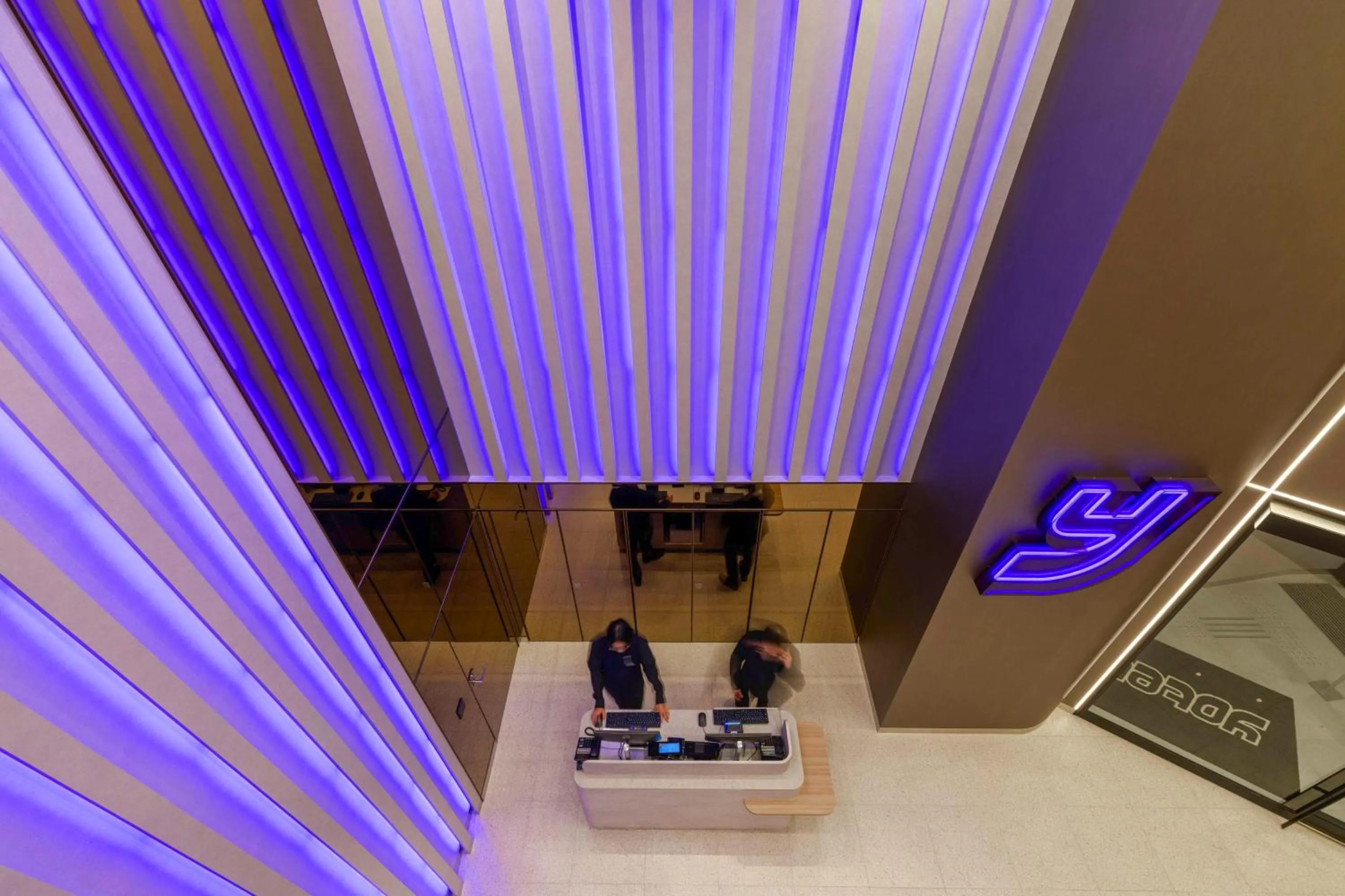 Lobby or reception in YOTEL Tokyo Ginza