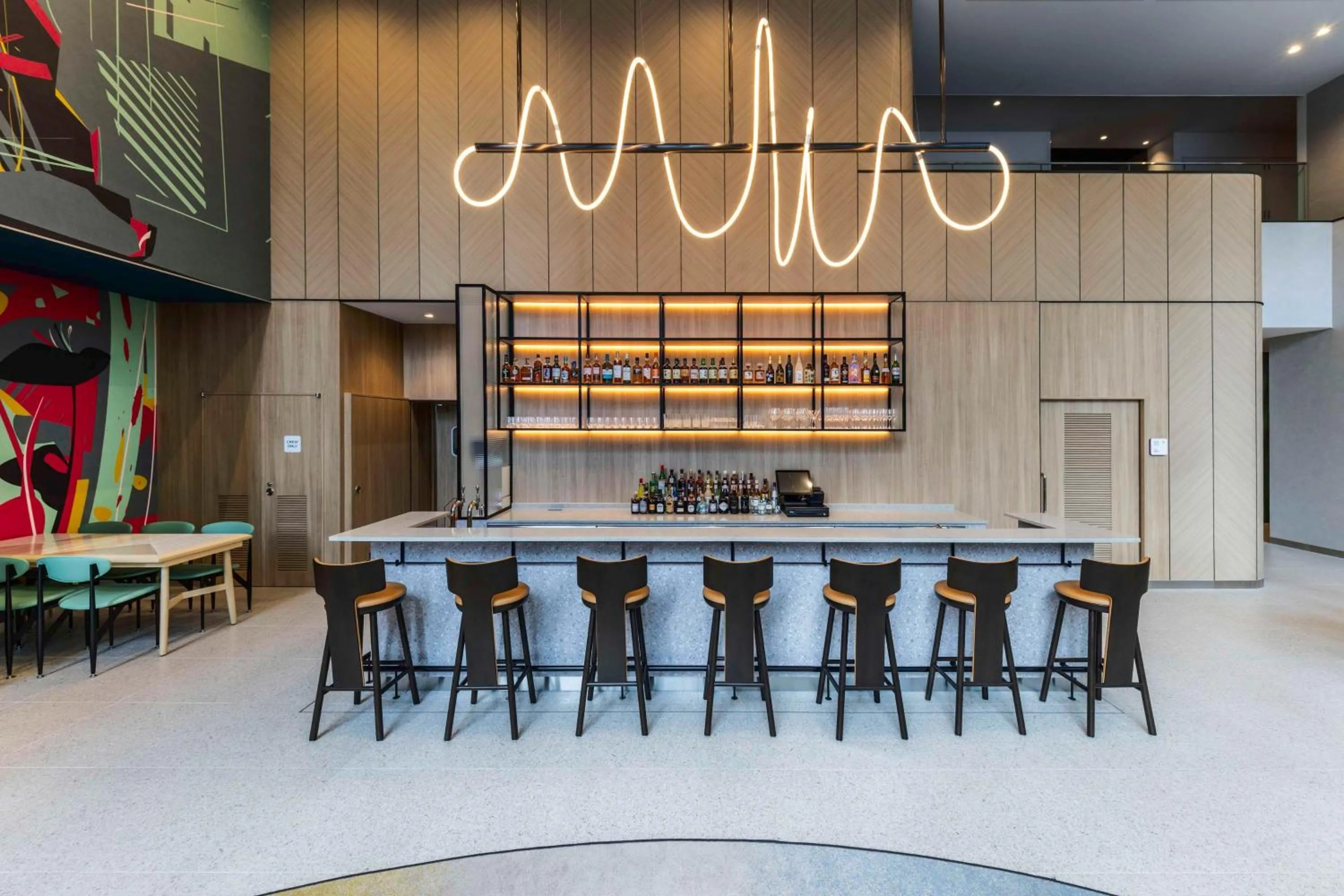 Lounge or bar in YOTEL Tokyo Ginza