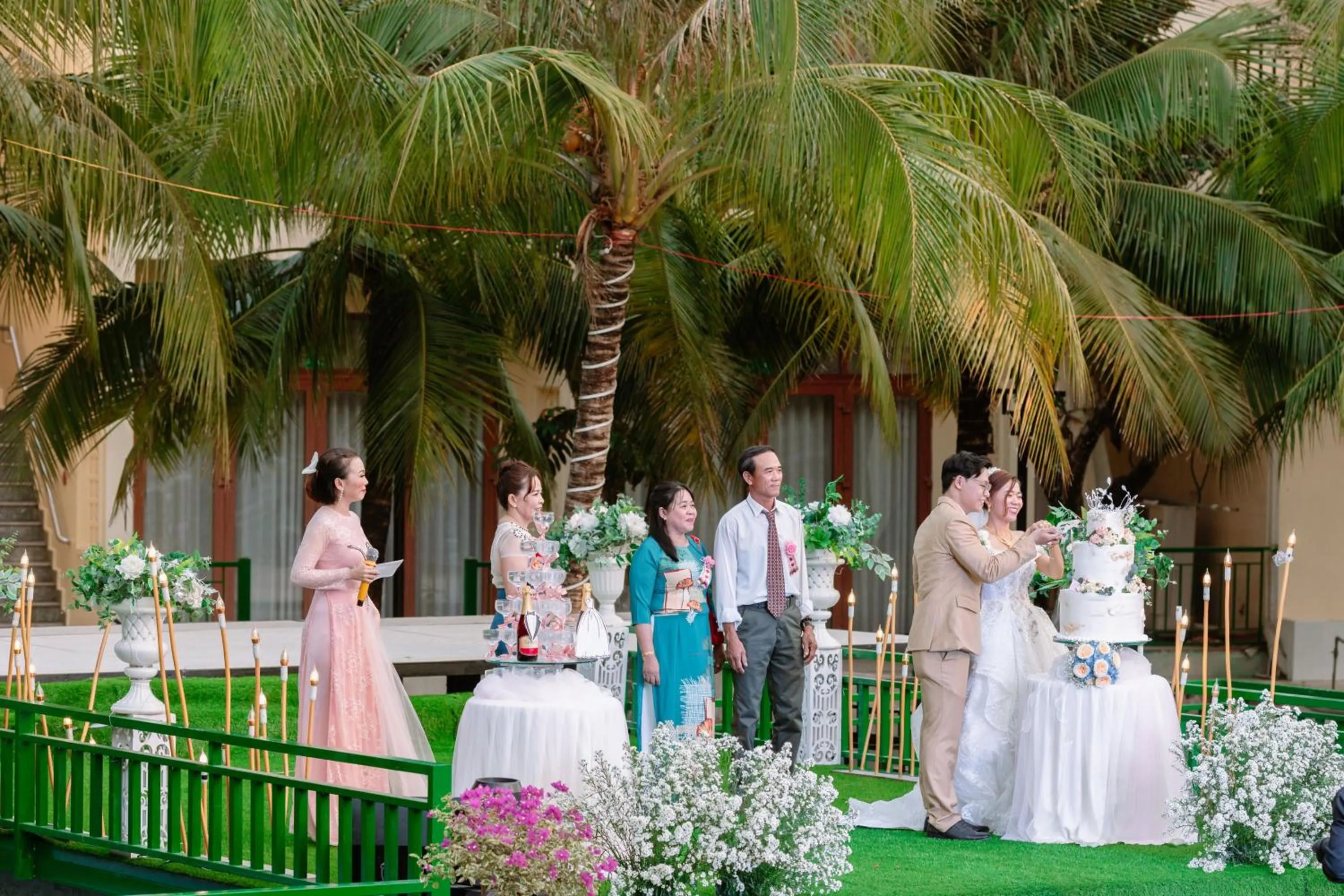 wedding in Ha Tien Xua Hotel & Resort