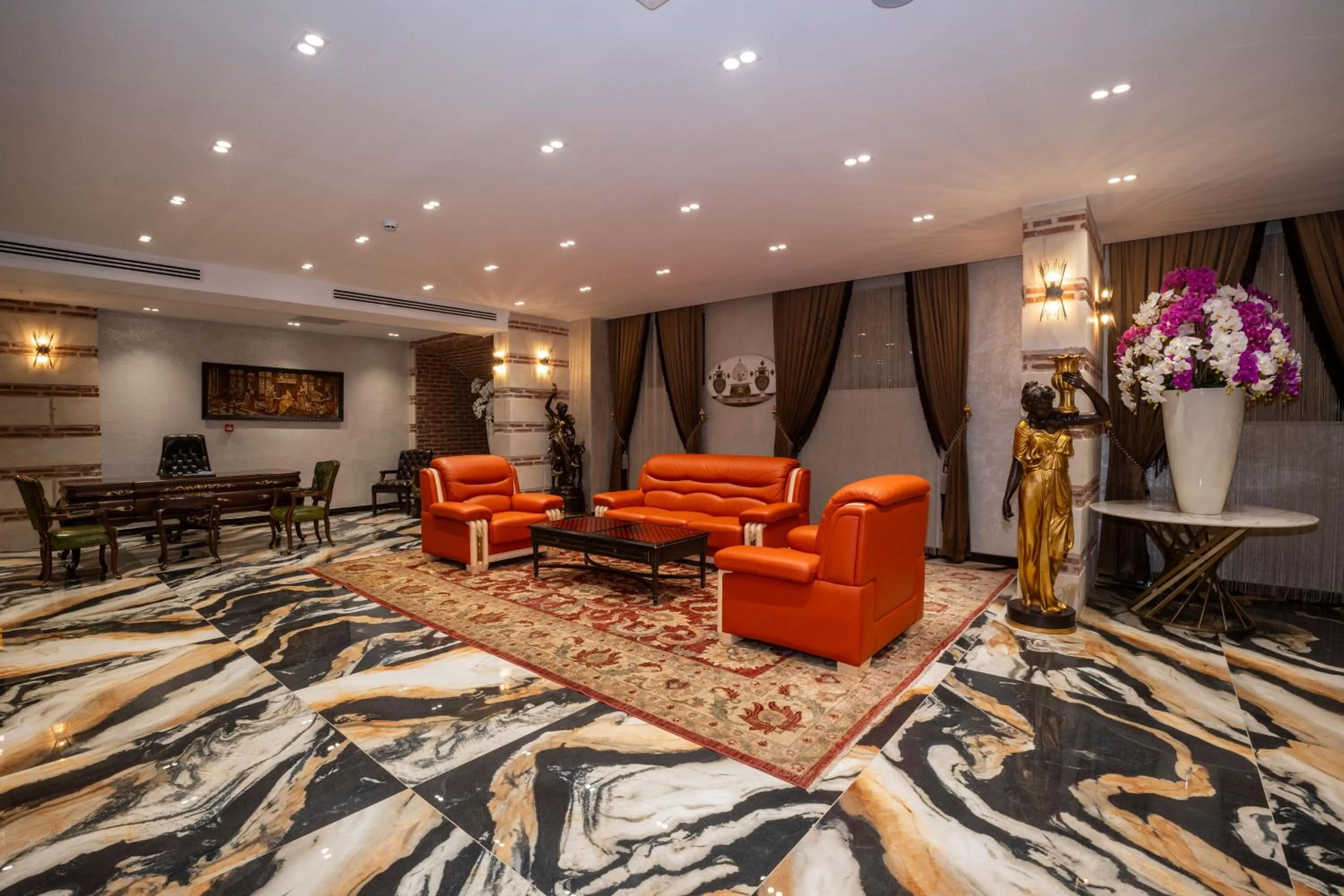 Seating area in Icon Hotel Bomonti