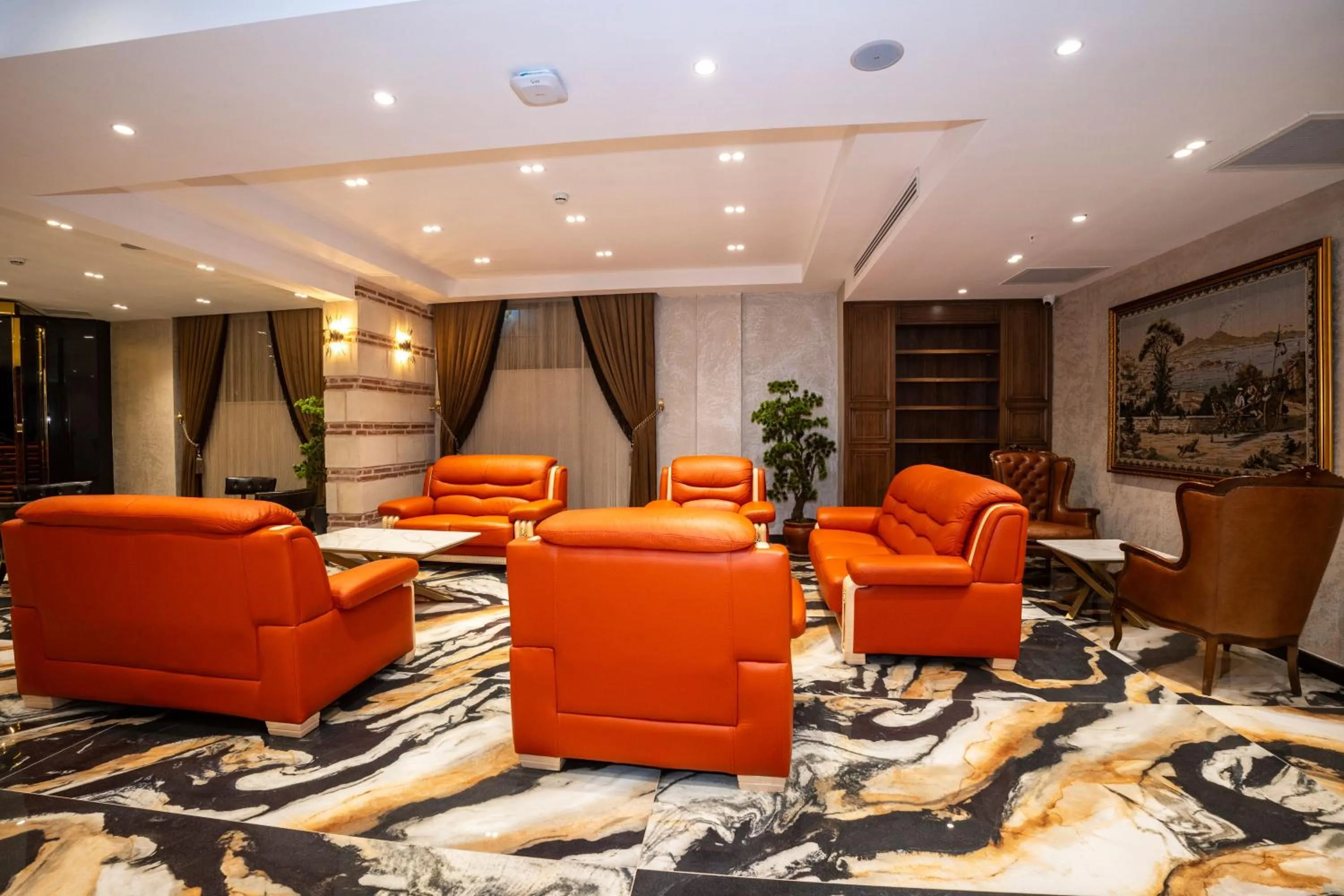 Seating area in Icon Hotel Bomonti