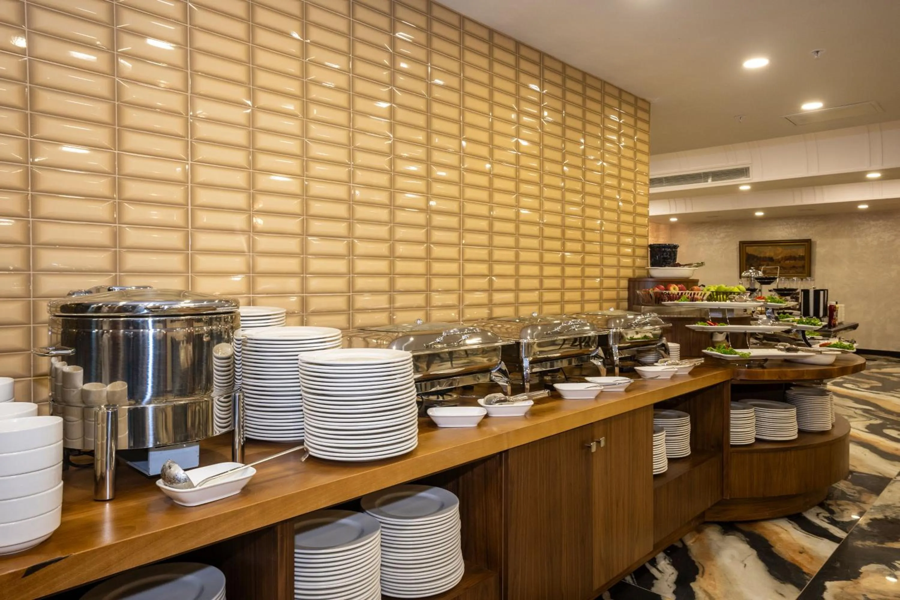 Buffet breakfast in Icon Hotel Bomonti