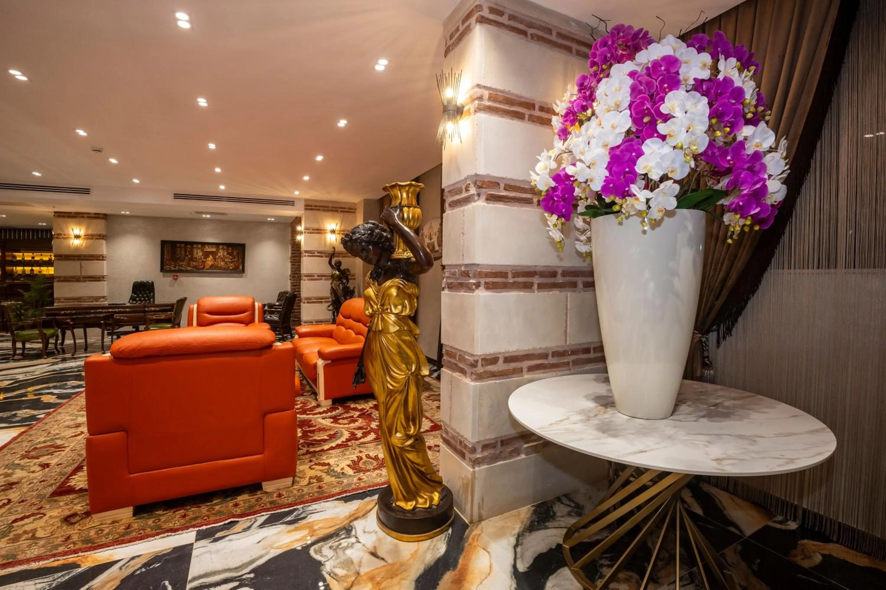 Decorative detail in Icon Hotel Bomonti