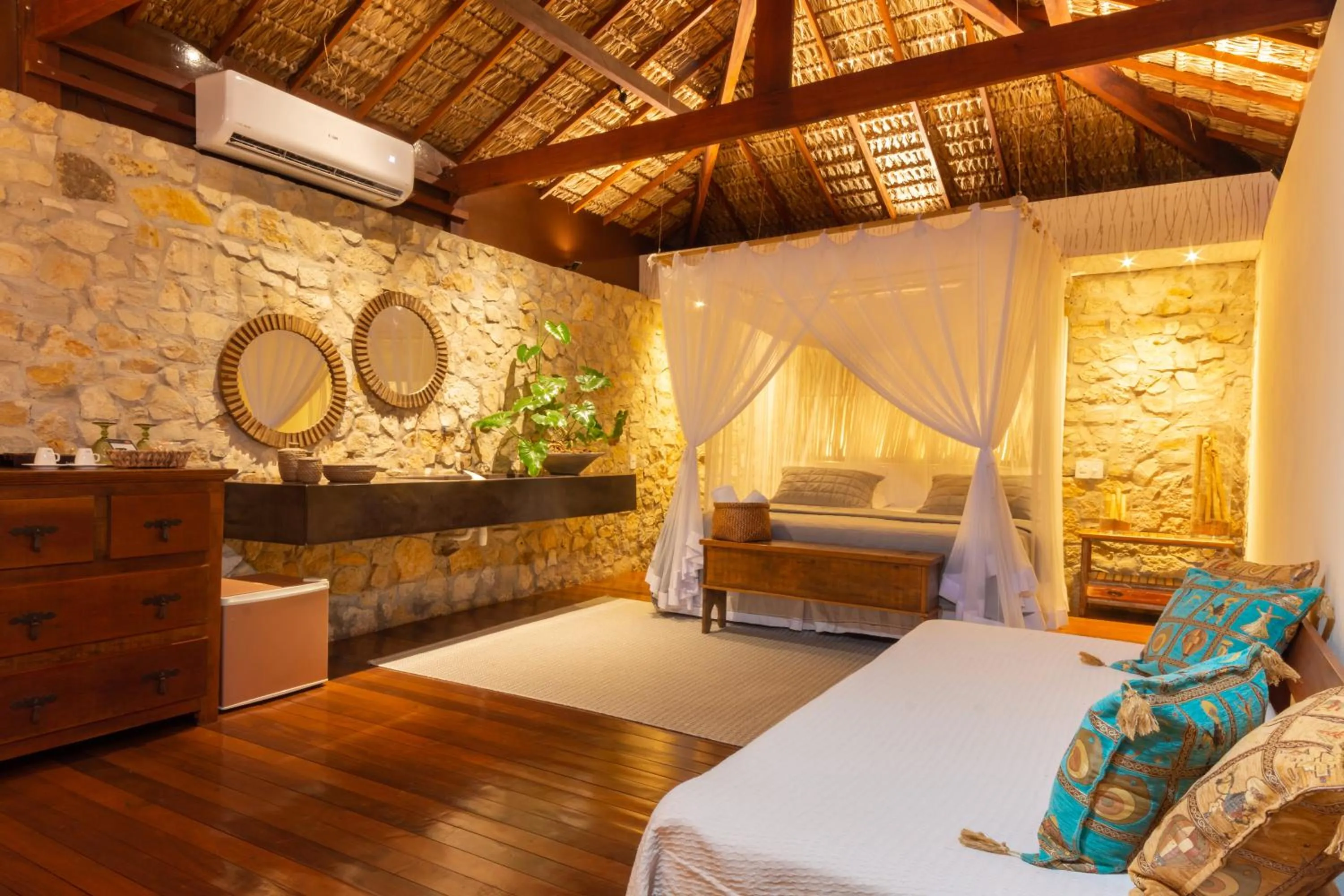 Bed in Hara Pousada e SPA