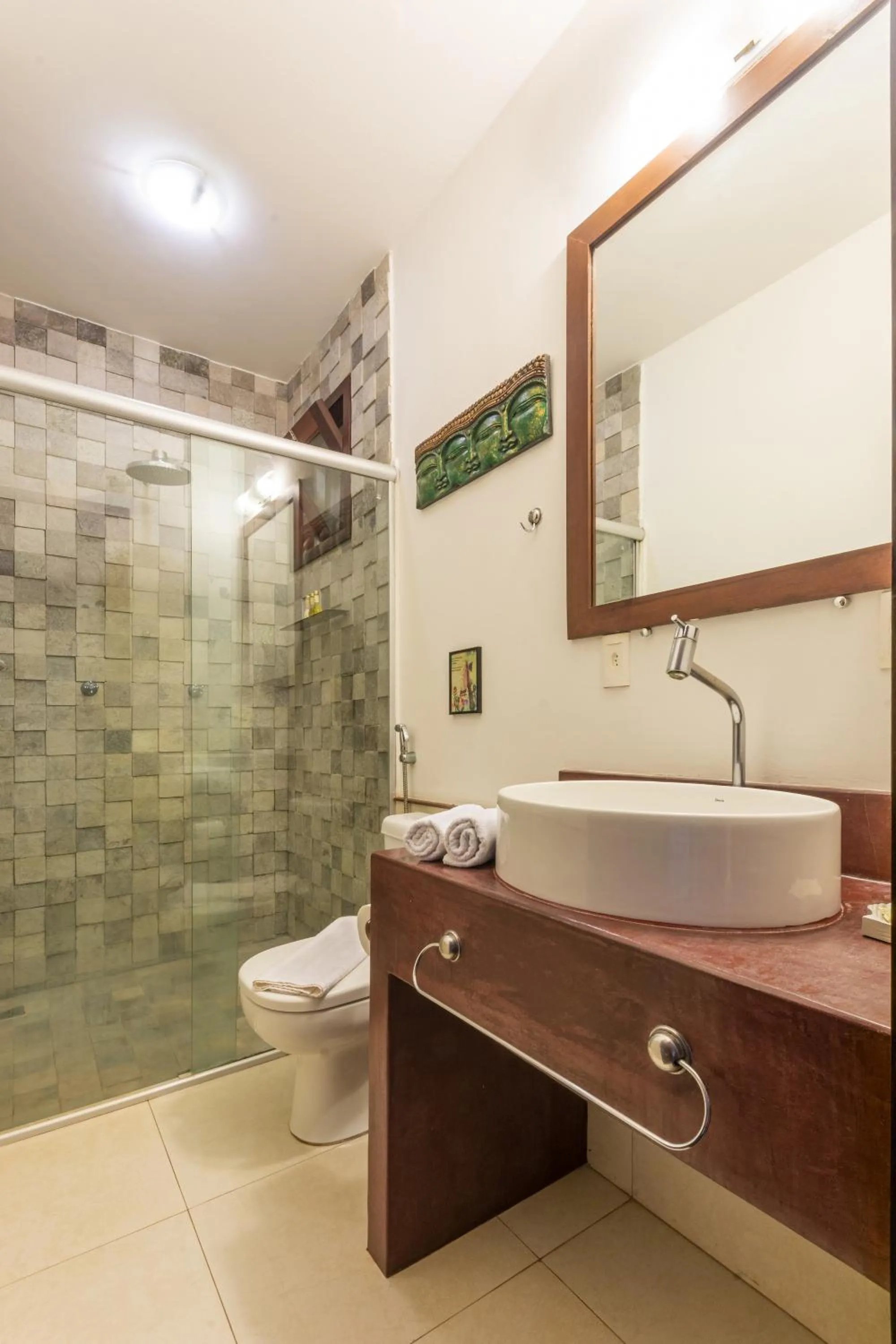 Bathroom in Hara Pousada e SPA