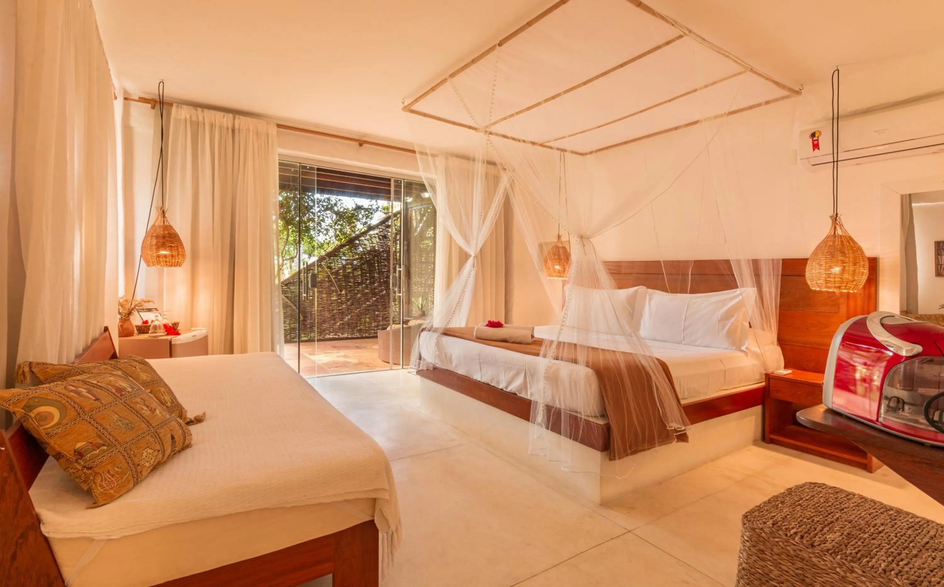 Bedroom, Bed in Hara Pousada e SPA