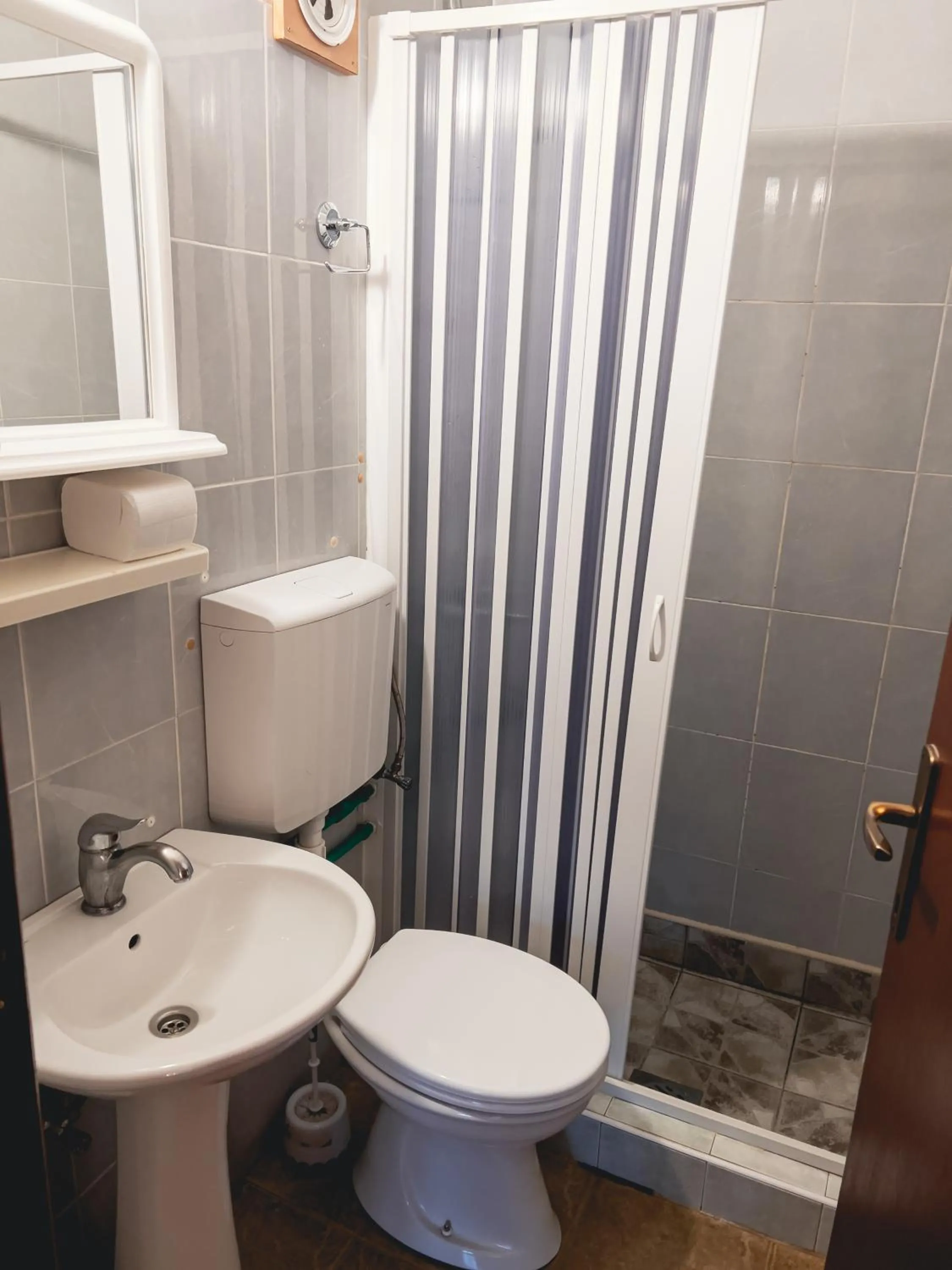 Shower in Hotel Zlatni bor