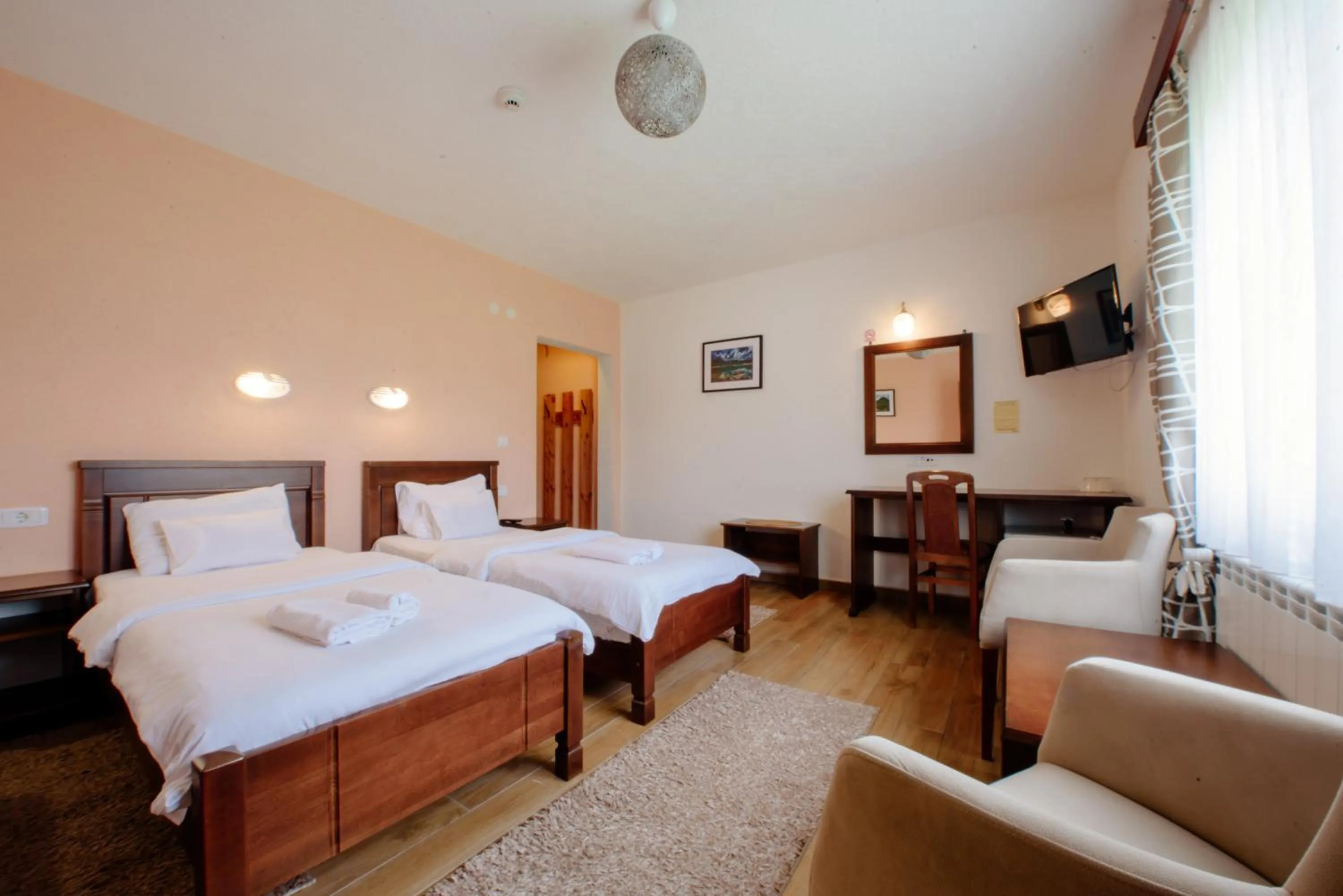 TV and multimedia, Bed in Hotel Zlatni bor