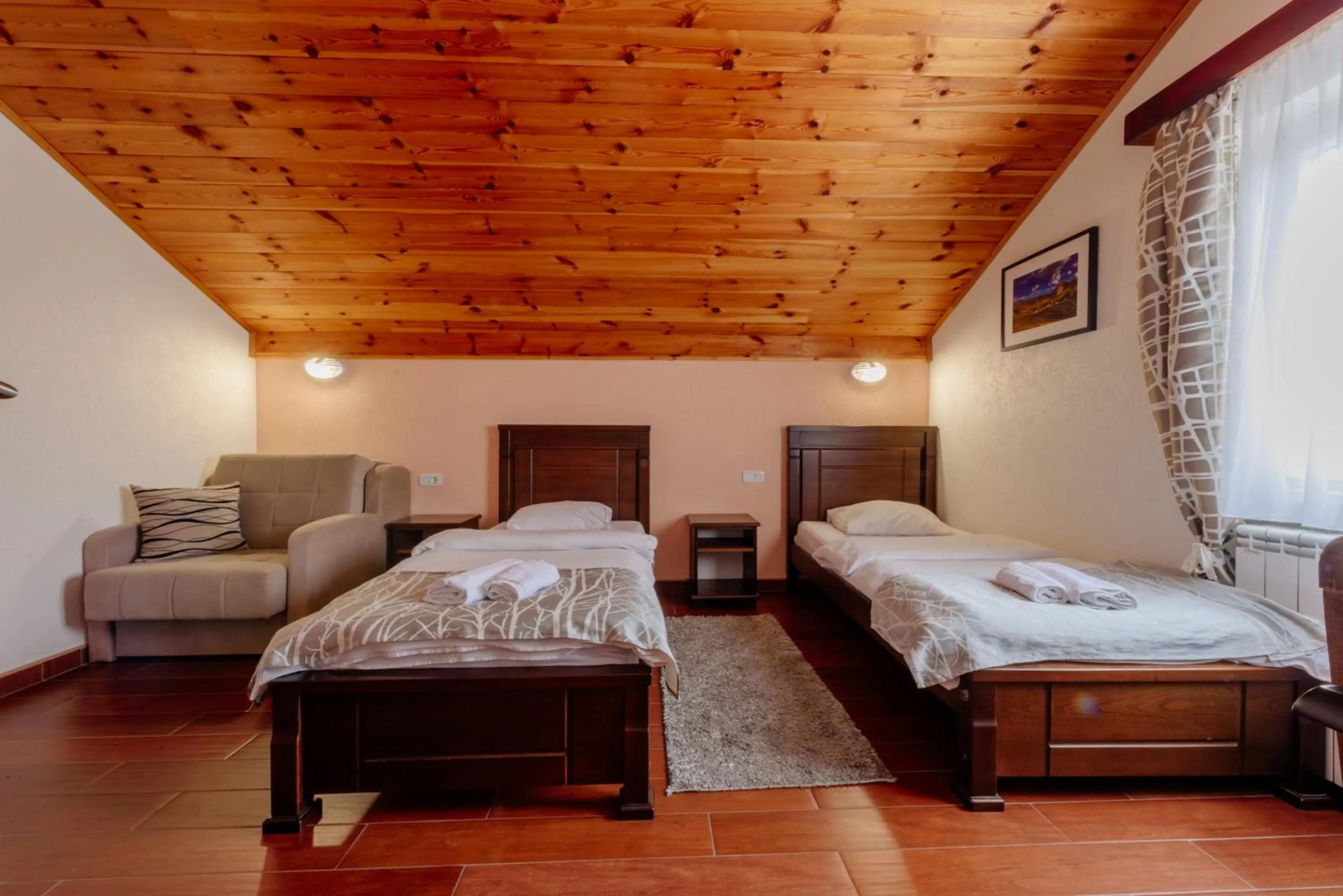 Bed in Hotel Zlatni bor