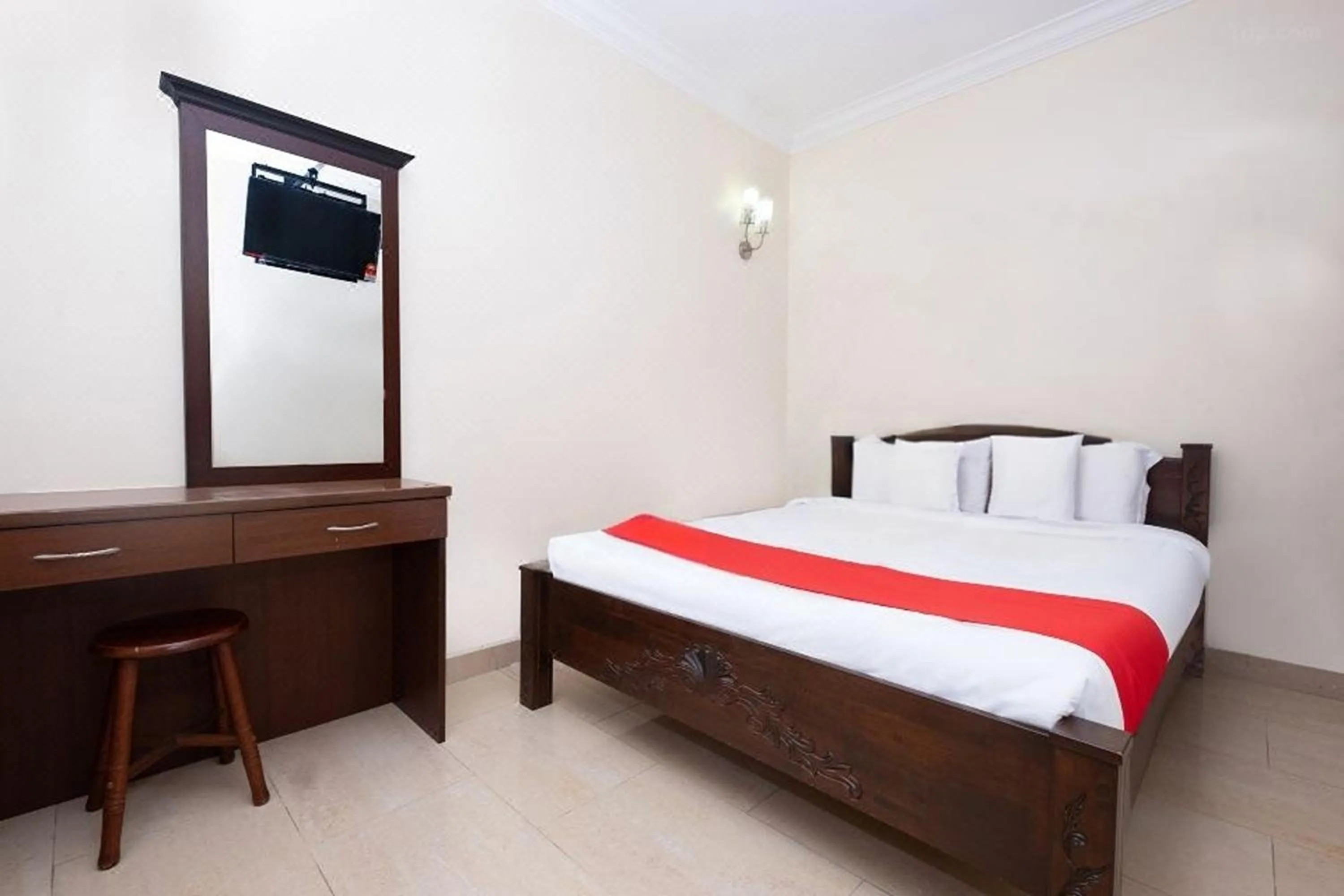 Bed in Lumut Villa Inn
