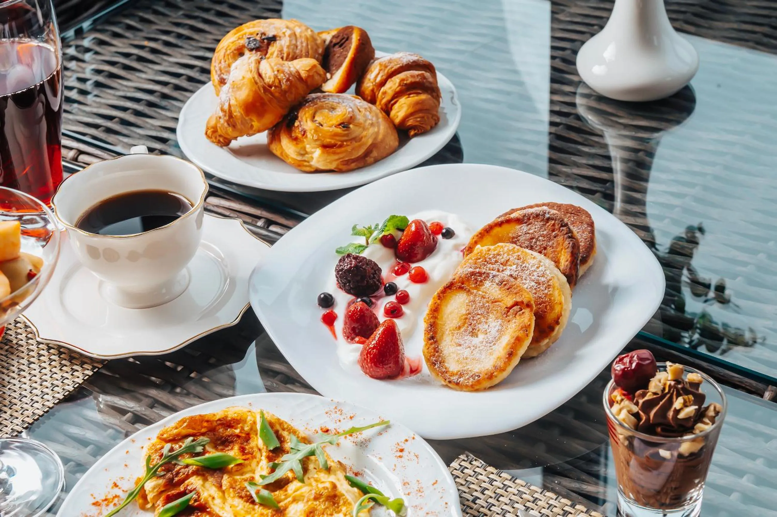 Breakfast in Tbilisi Laerton Hotel