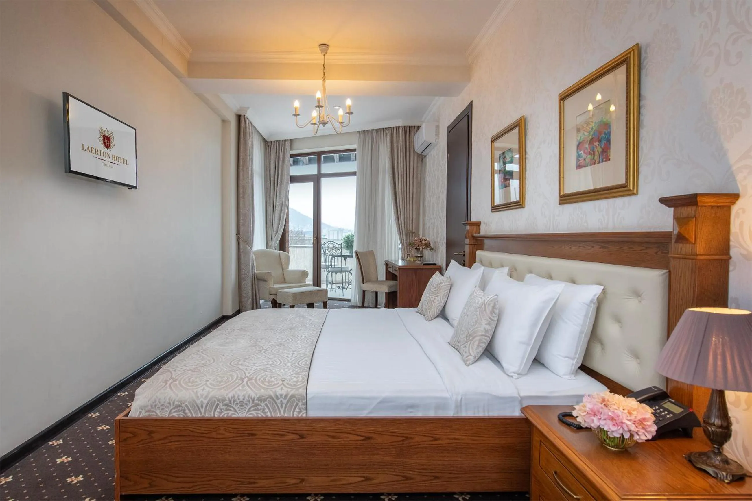 Bedroom in Tbilisi Laerton Hotel