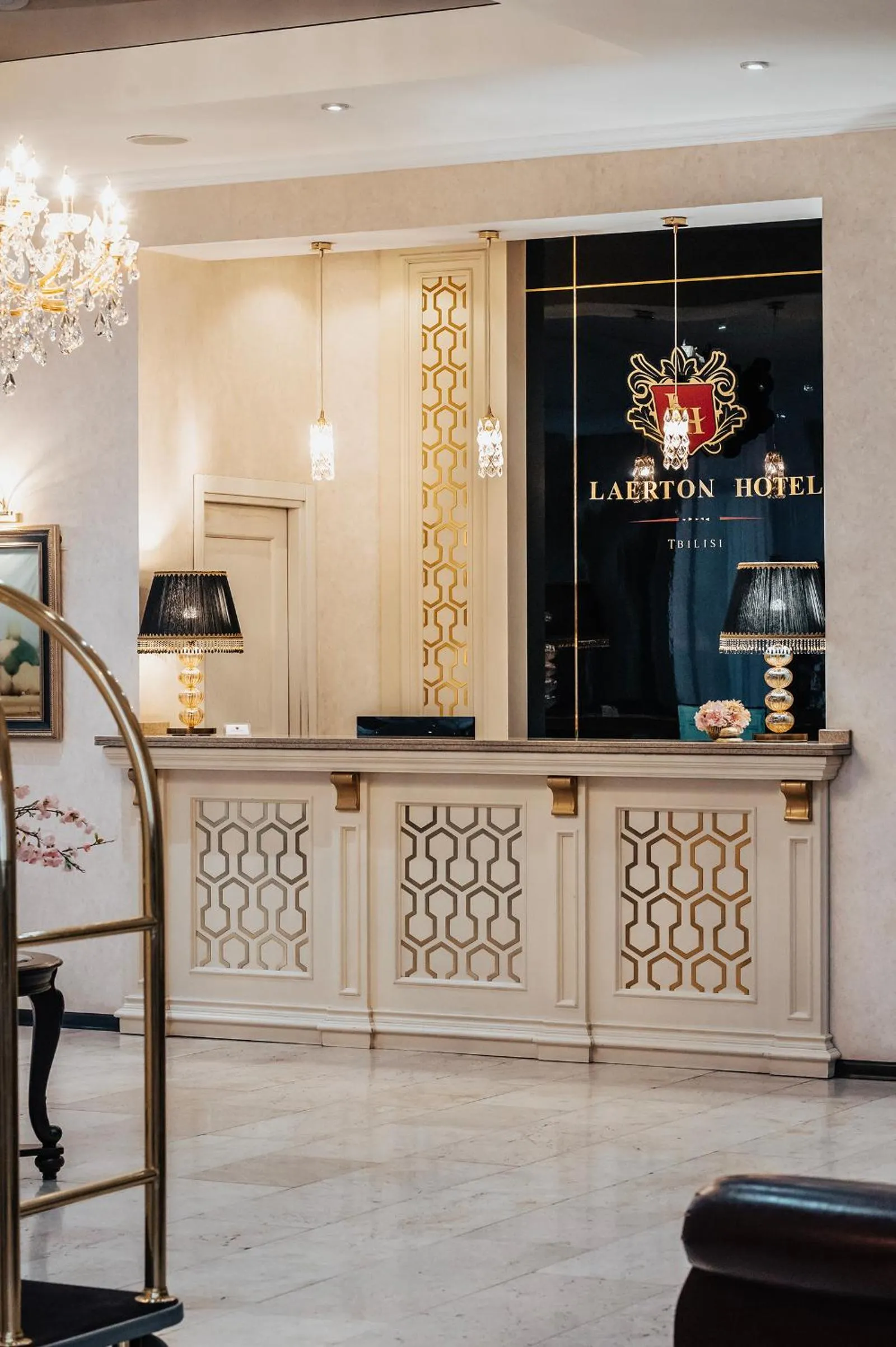 Lobby or reception in Tbilisi Laerton Hotel