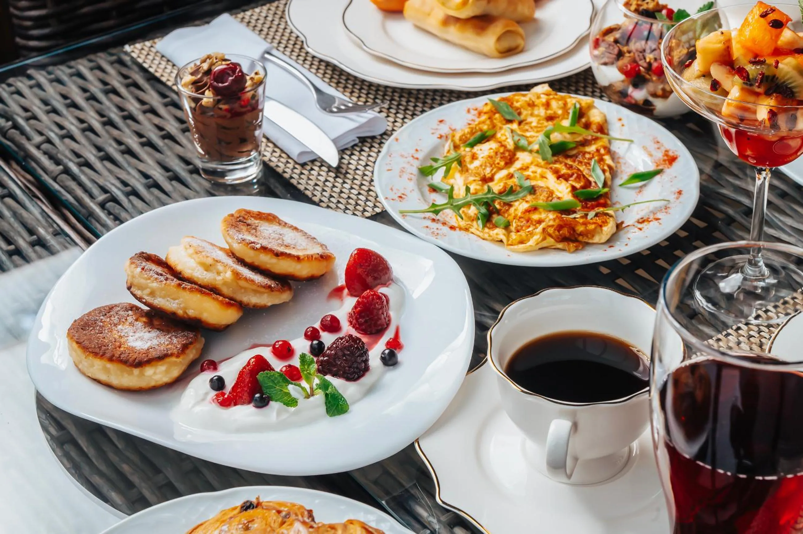 Breakfast in Tbilisi Laerton Hotel