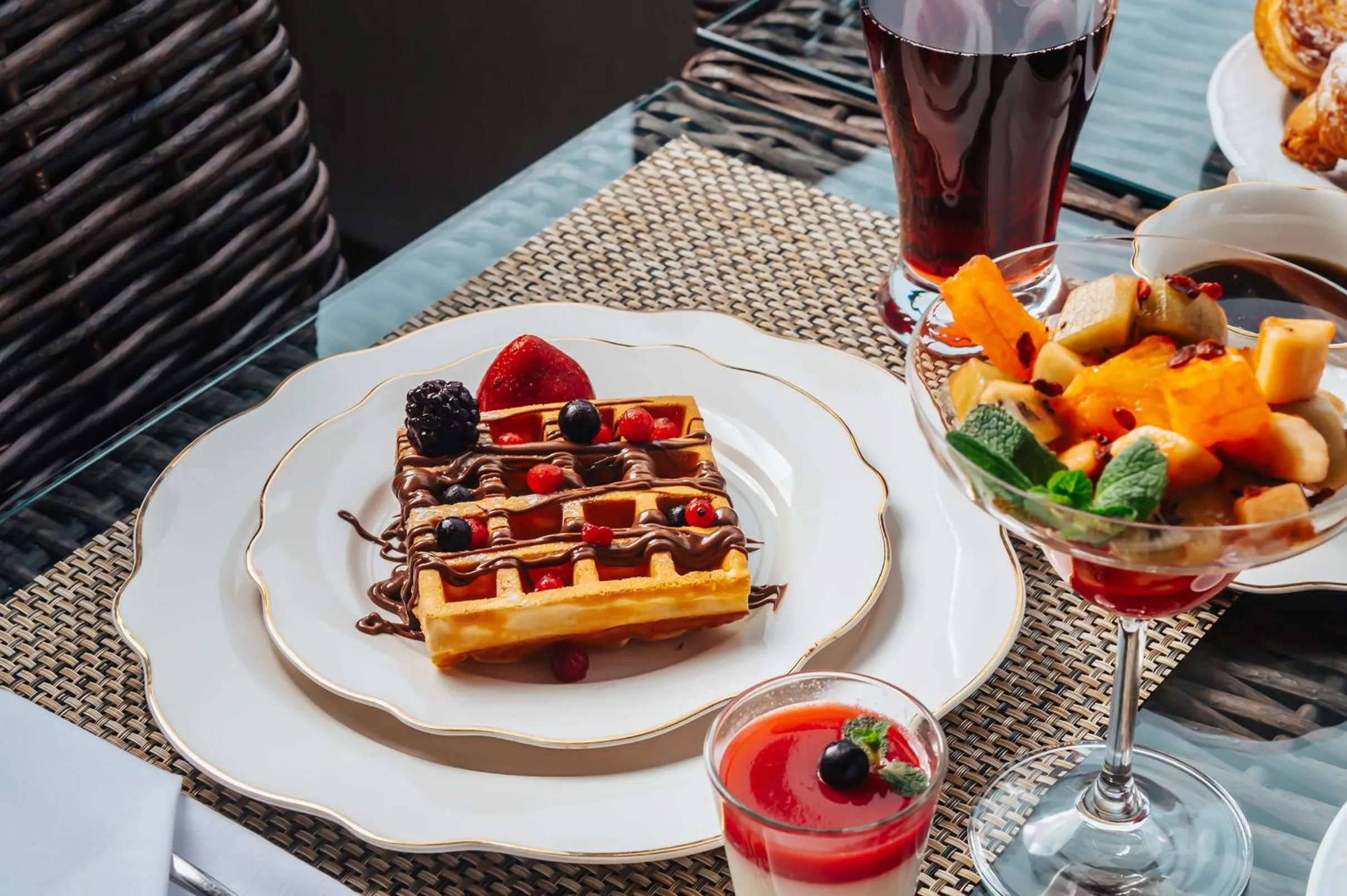 Breakfast in Tbilisi Laerton Hotel