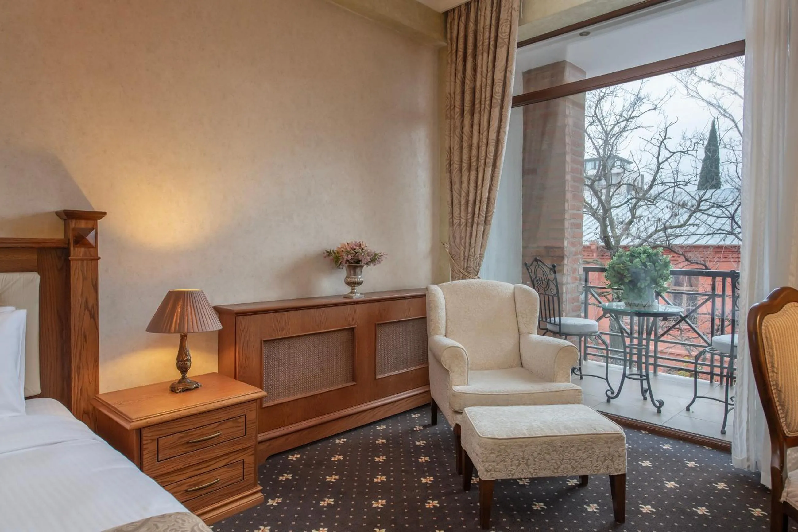 Seating area in Tbilisi Laerton Hotel